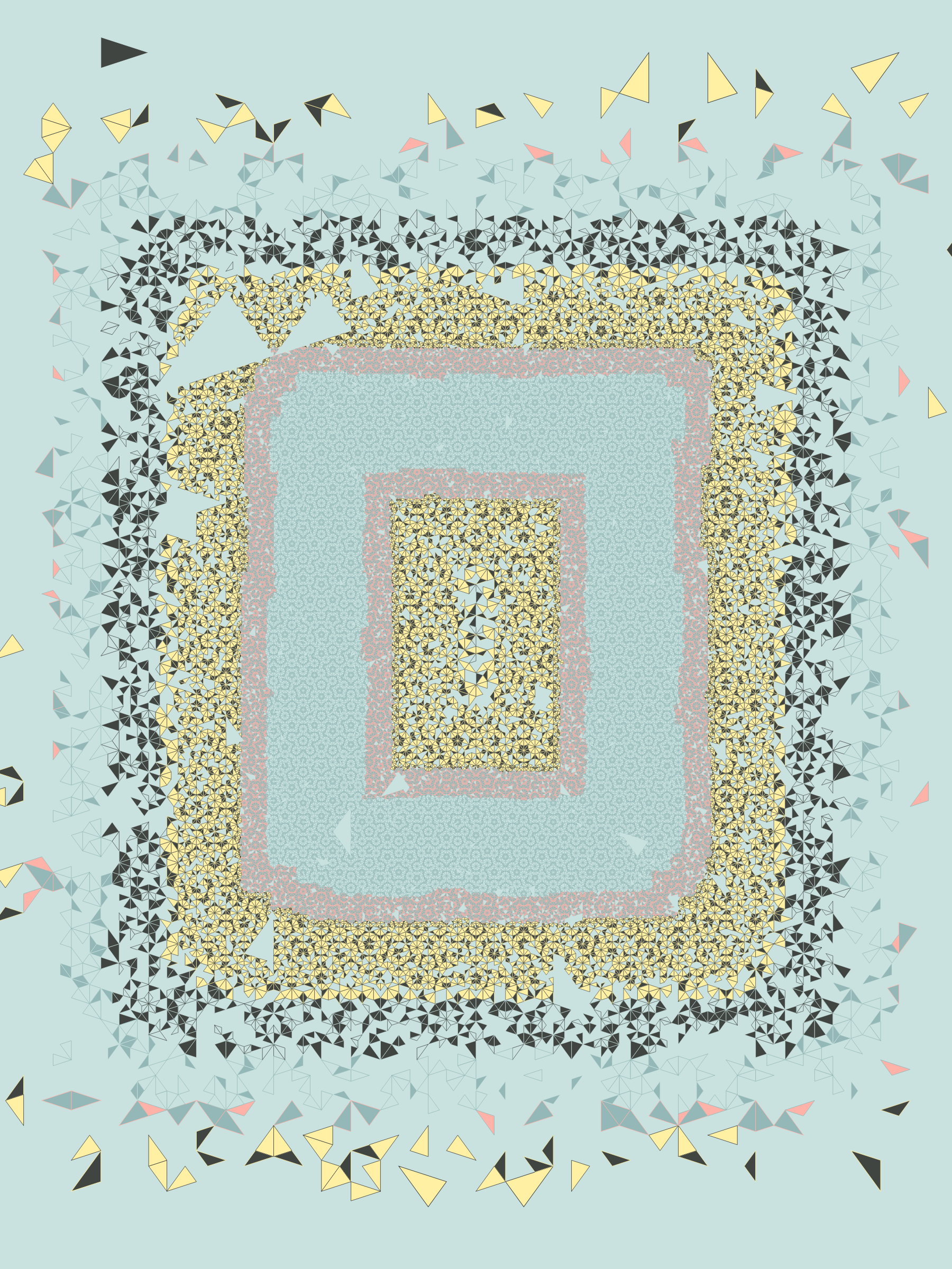 Art Blocks - Art Blocks v2 - Ode to Penrose #182 - NFT # 307000182