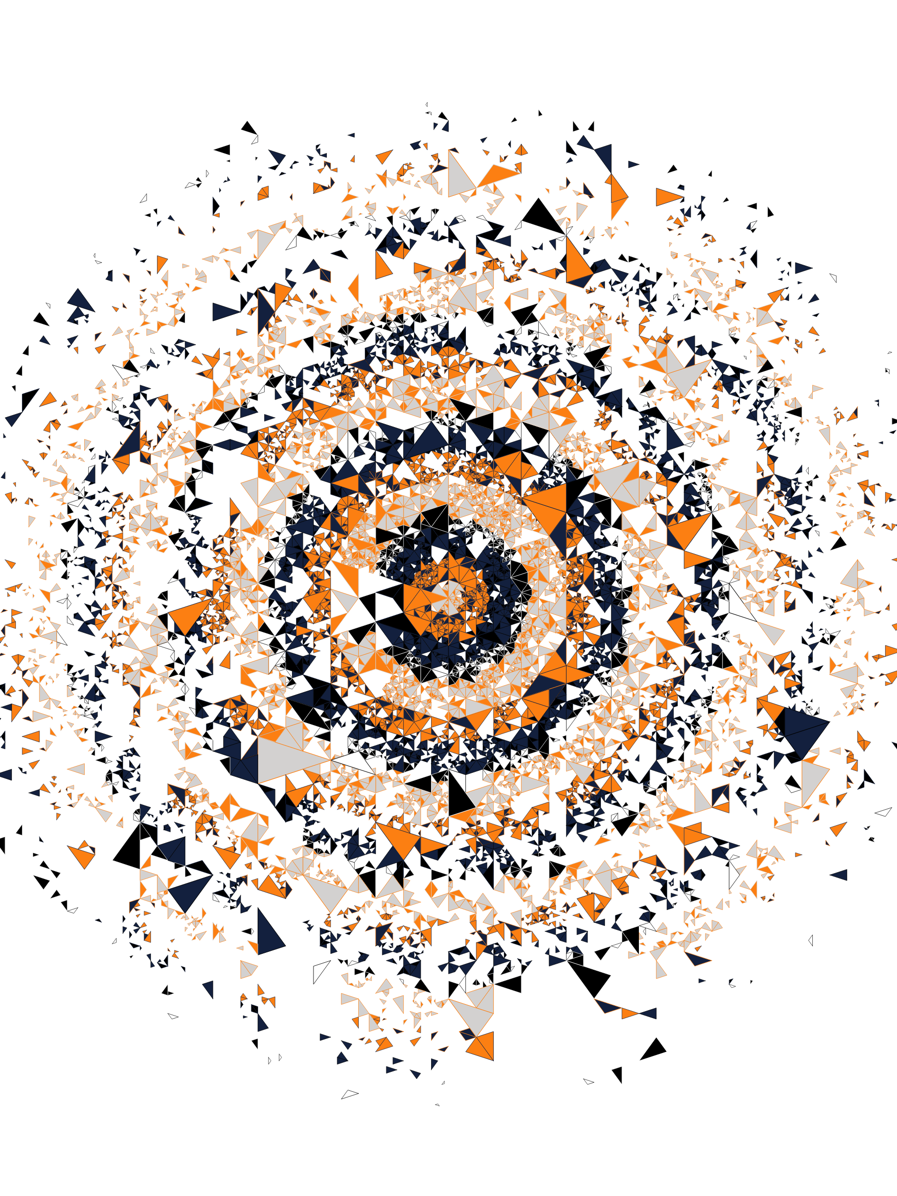 Art Blocks - Art Blocks v2 - Ode to Penrose #185 - NFT # 307000185