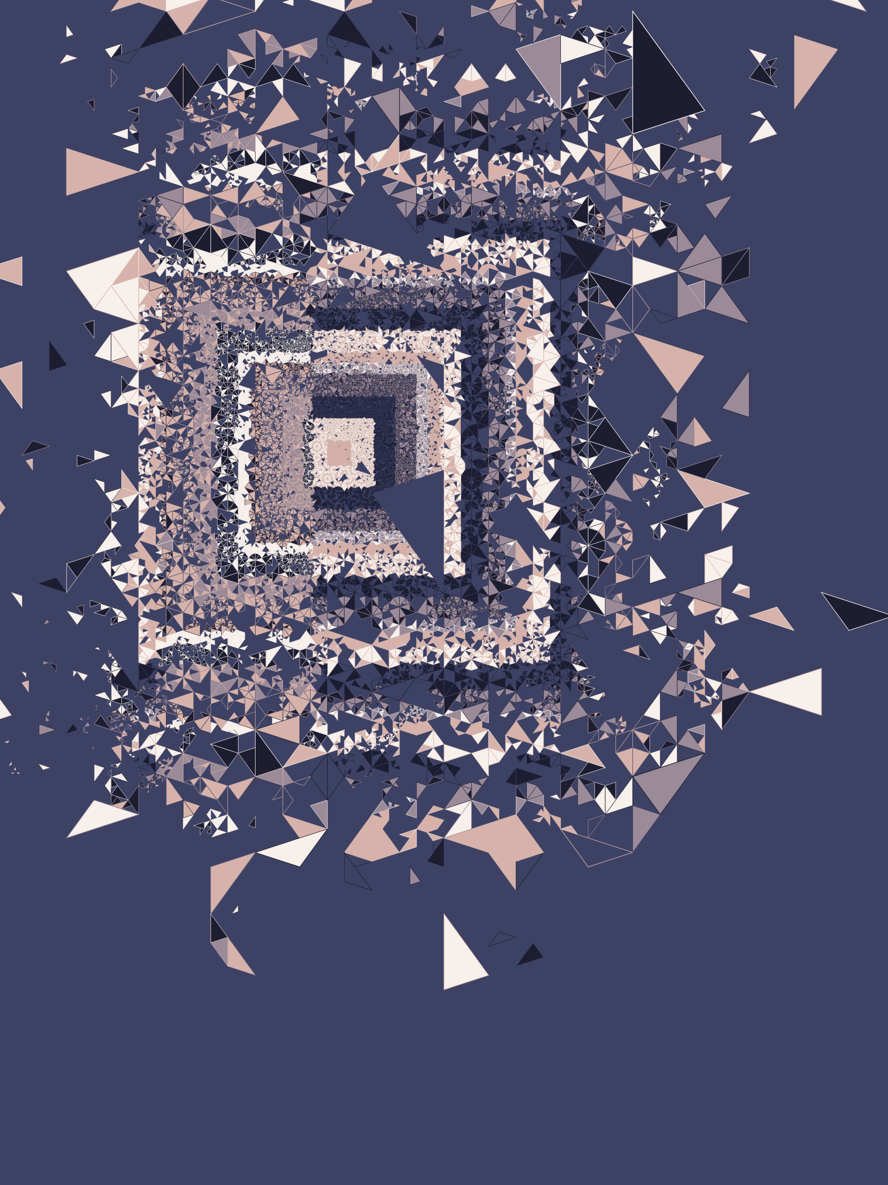 Art Blocks - Art Blocks v2 - Ode to Penrose #197 - NFT # 307000197