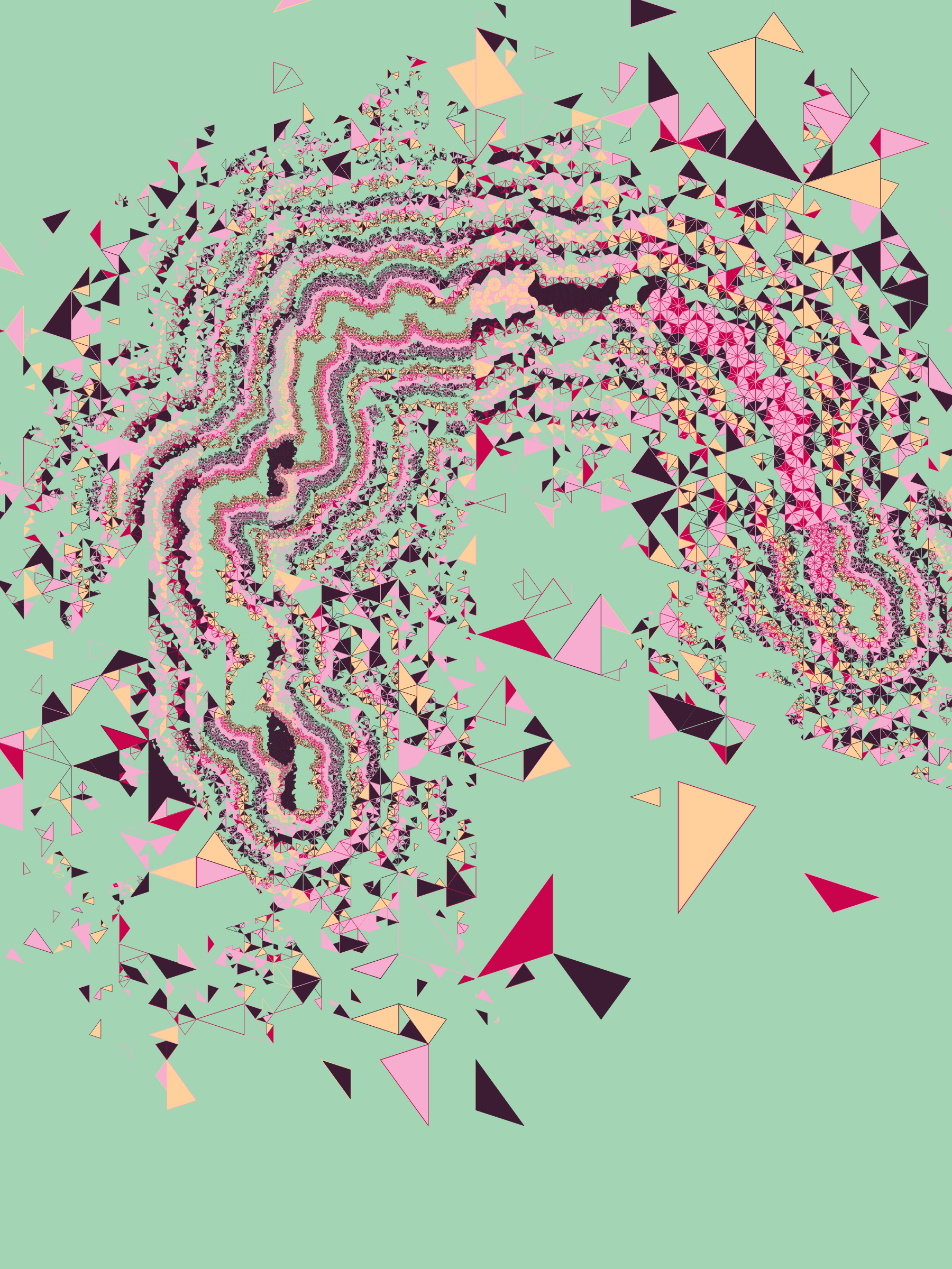 Art Blocks - Art Blocks v2 - Ode to Penrose #198 - NFT # 307000198