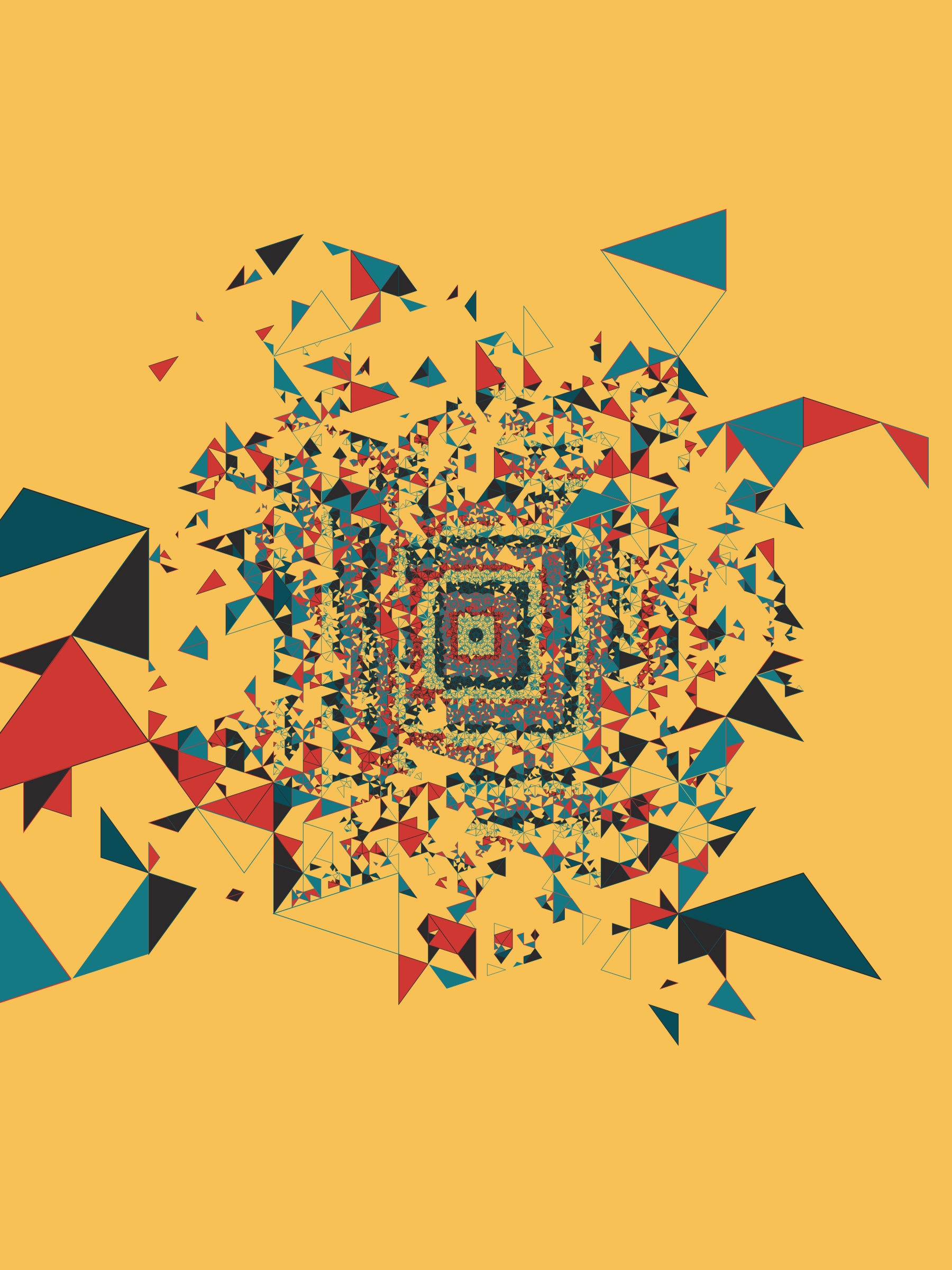 Art Blocks - Art Blocks v2 - Ode to Penrose #203 - NFT # 307000203