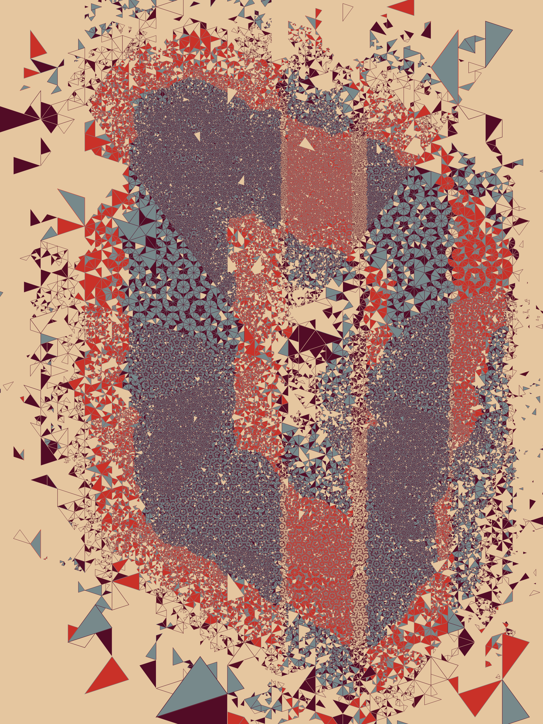 Art Blocks - Art Blocks v2 - Ode to Penrose #212 - NFT # 307000212