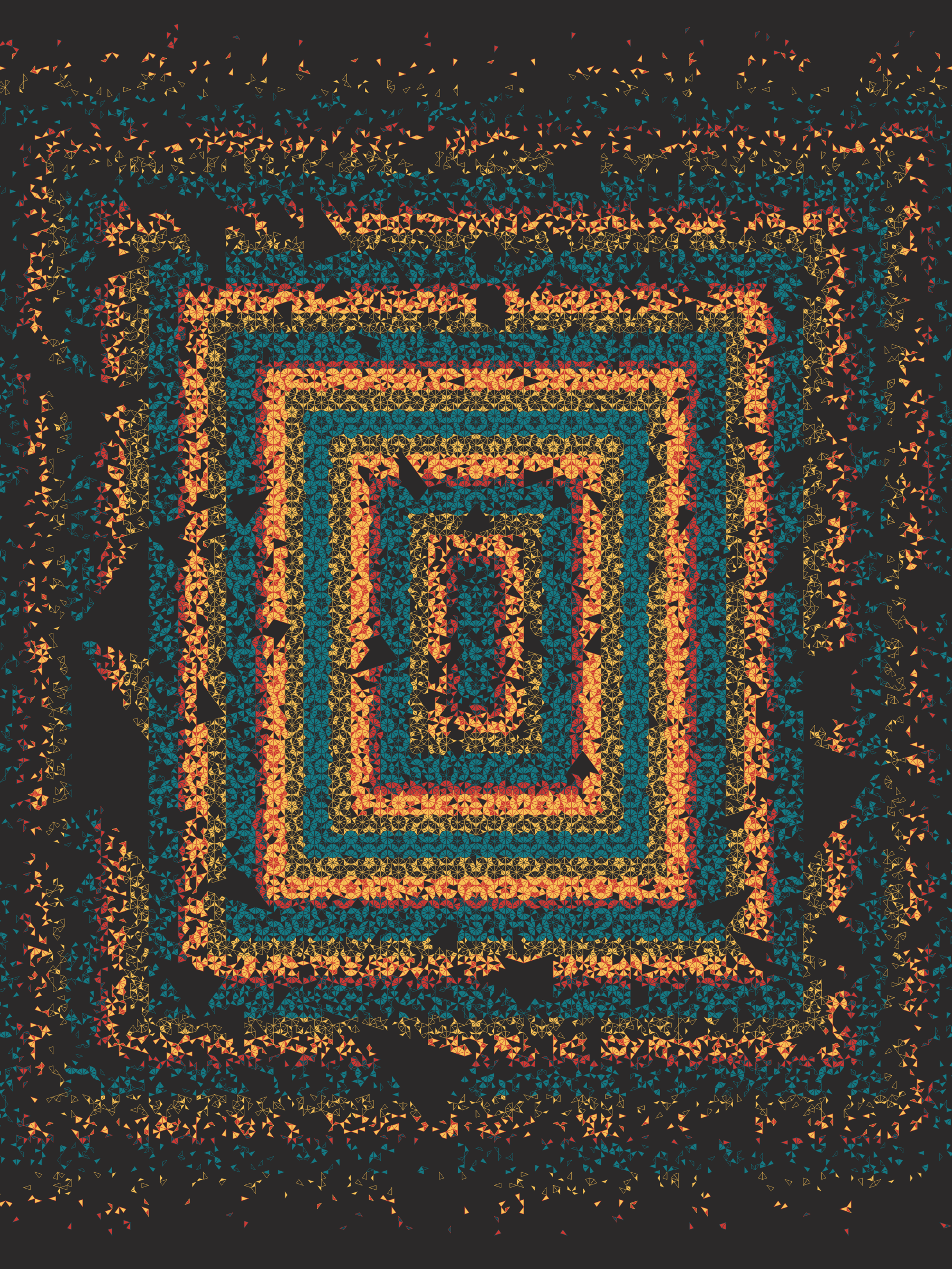 Art Blocks - Art Blocks v2 - Ode to Penrose #214 - NFT # 307000214