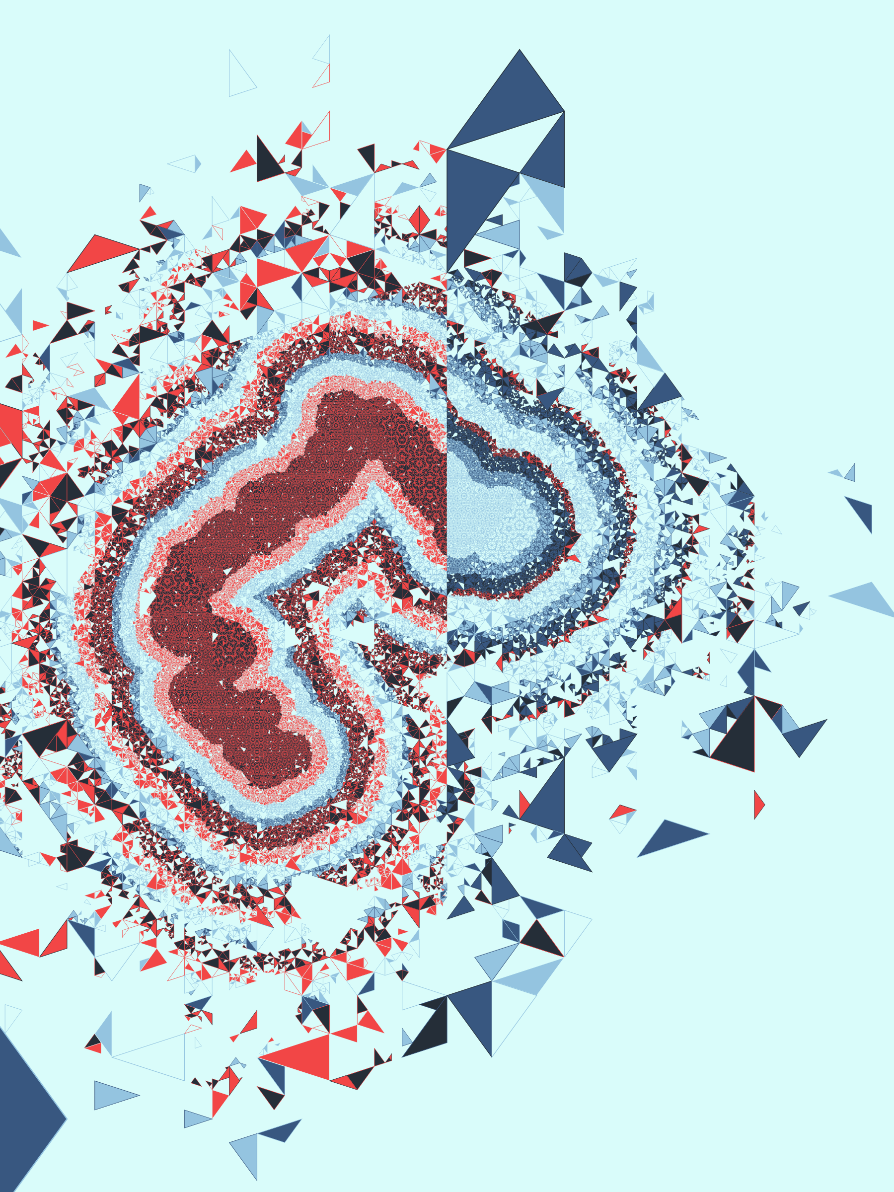 Art Blocks - Art Blocks v2 - Ode to Penrose #216 - NFT # 307000216