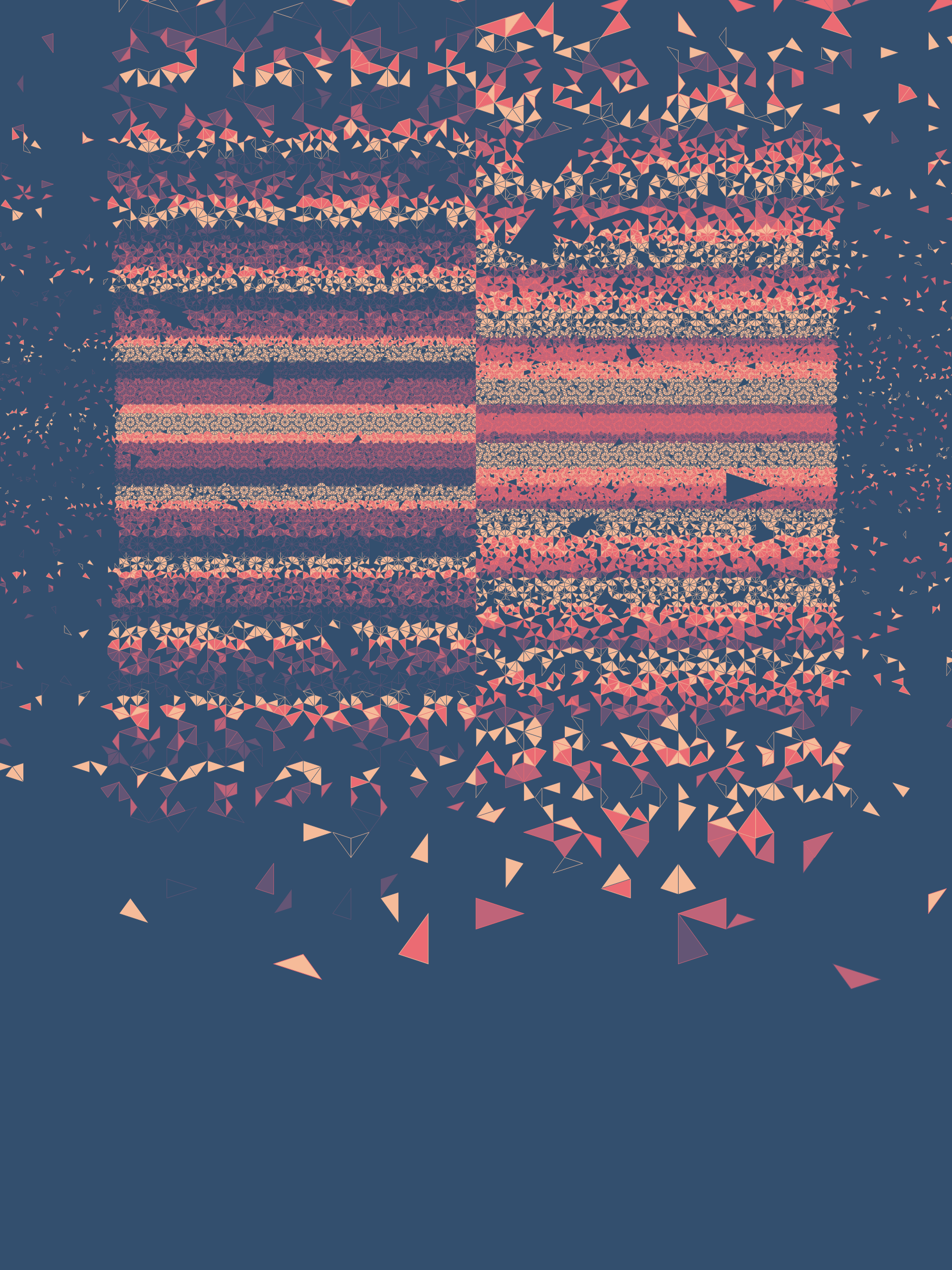 Art Blocks - Art Blocks v2 - Ode to Penrose #222 - NFT # 307000222