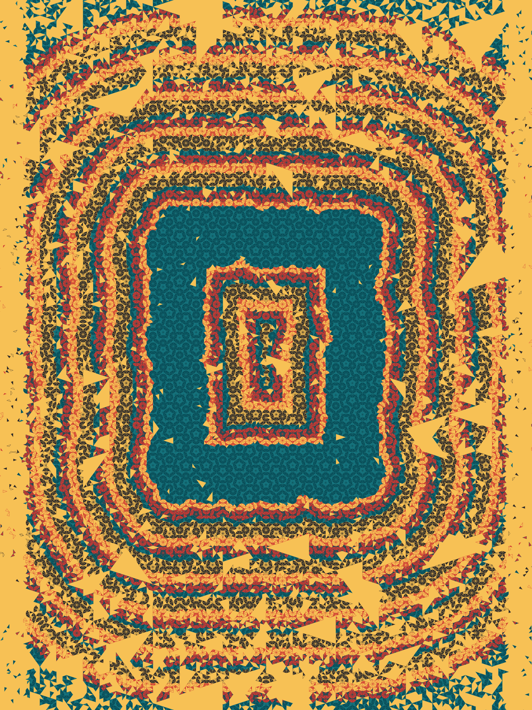 Art Blocks - Art Blocks v2 - Ode to Penrose #236 - NFT # 307000236