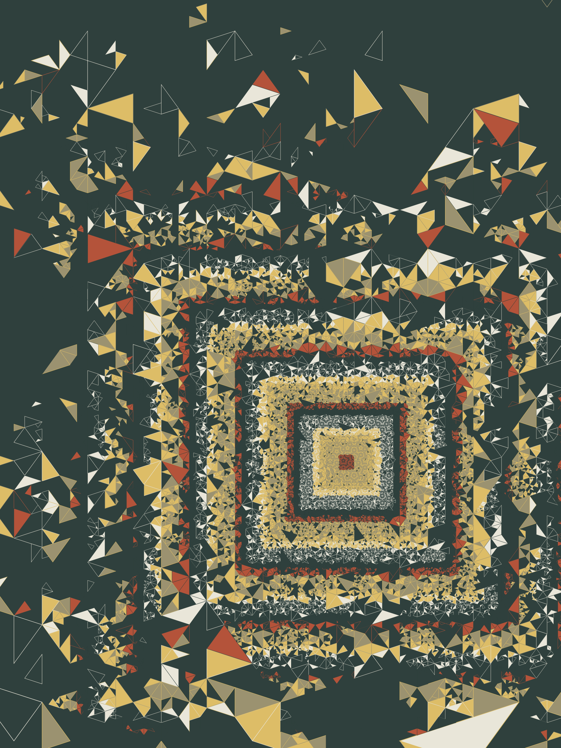 Art Blocks - Art Blocks v2 - Ode to Penrose #255 - NFT # 307000255