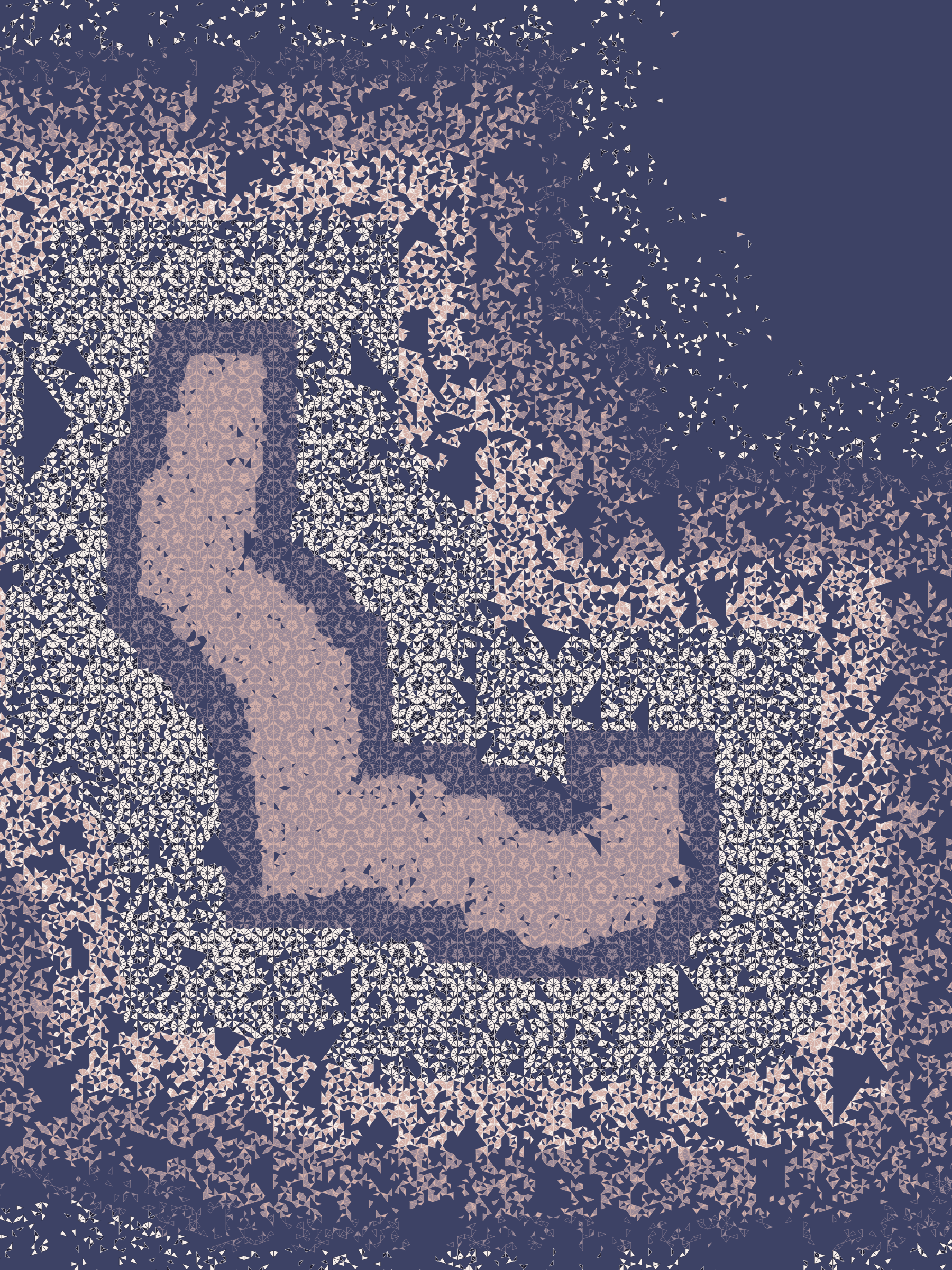 Art Blocks - Art Blocks v2 - Ode to Penrose #258 - NFT # 307000258