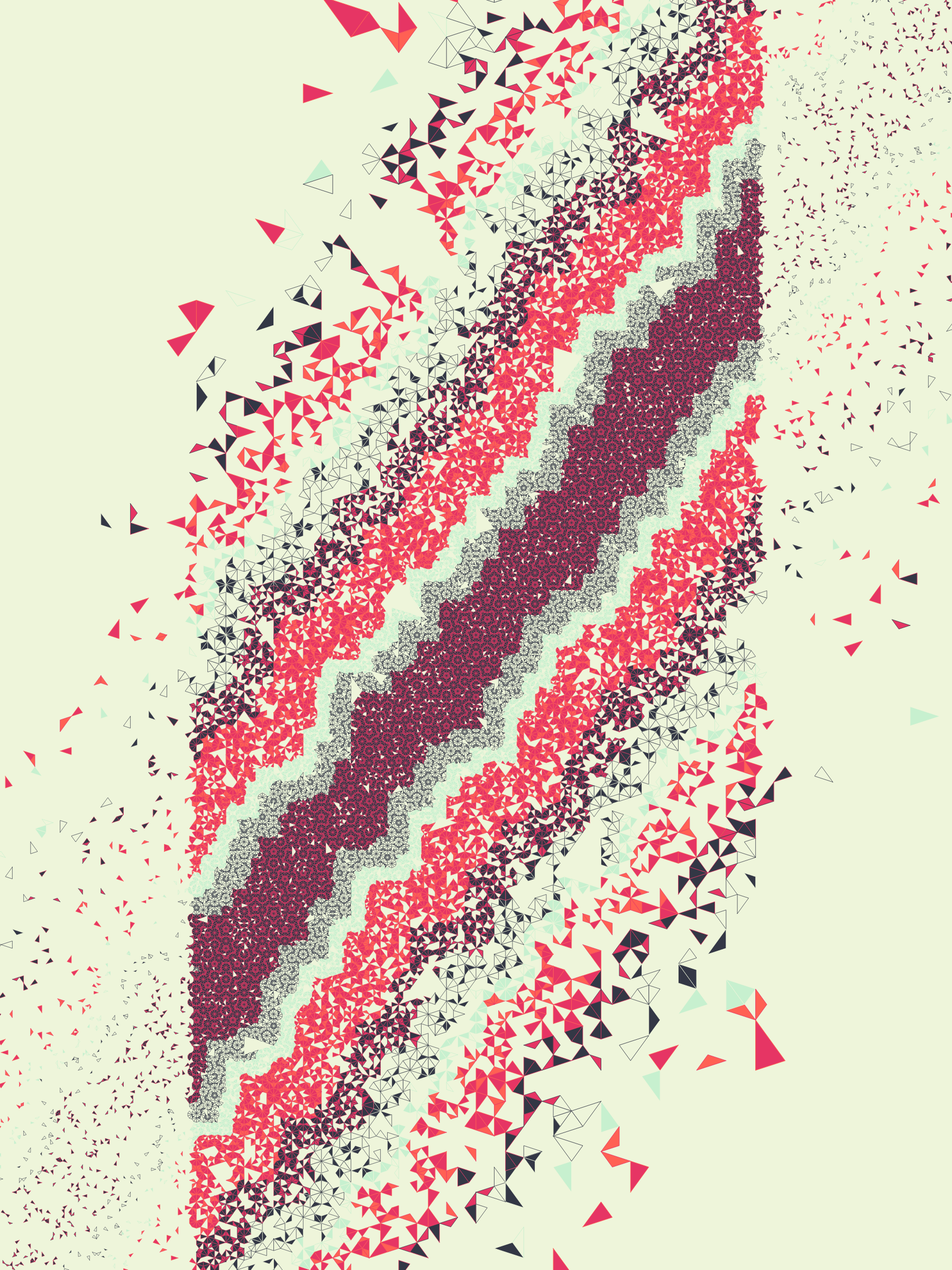 Art Blocks - Art Blocks v2 - Ode to Penrose #260 - NFT # 307000260