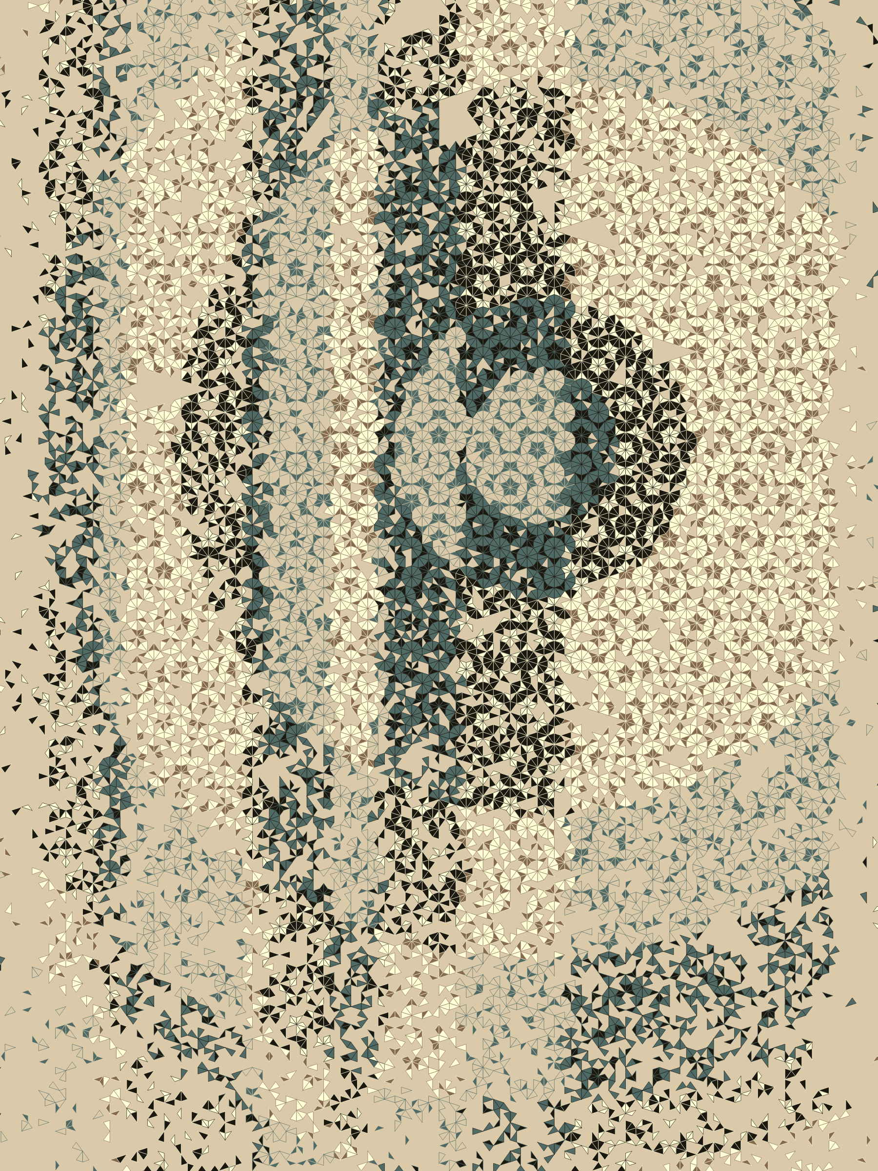 Art Blocks - Art Blocks v2 - Ode to Penrose #262 - NFT # 307000262