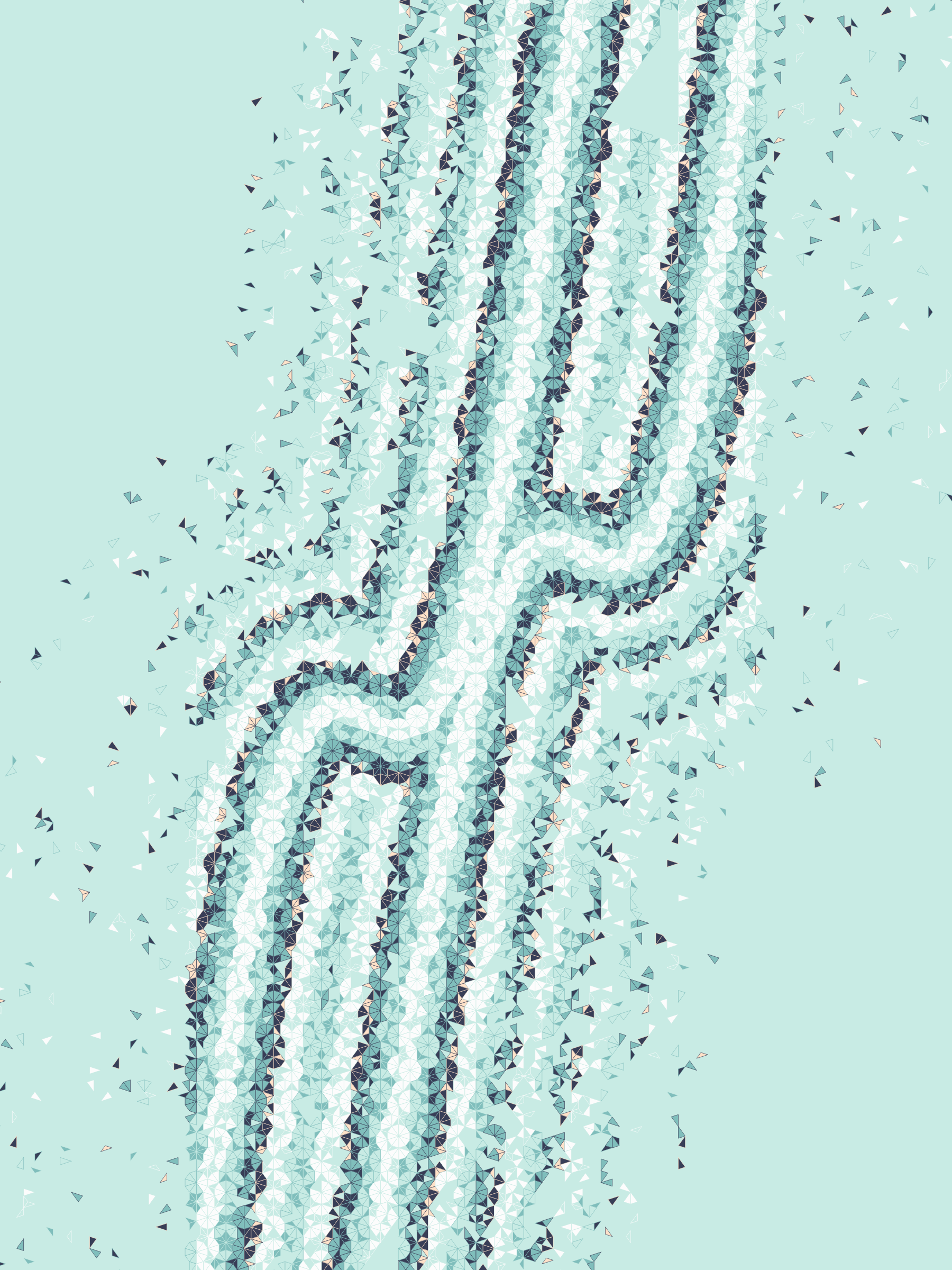 Art Blocks - Art Blocks v2 - Ode to Penrose #268 - NFT # 307000268