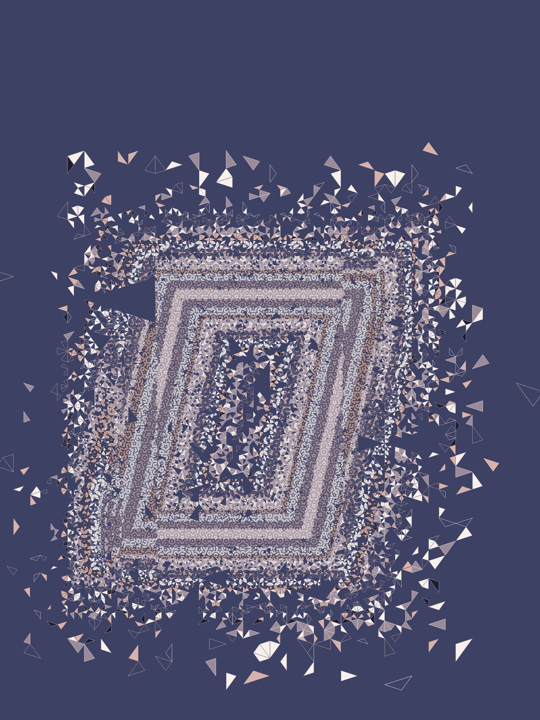 Art Blocks - Art Blocks v2 - Ode to Penrose #280 - NFT # 307000280