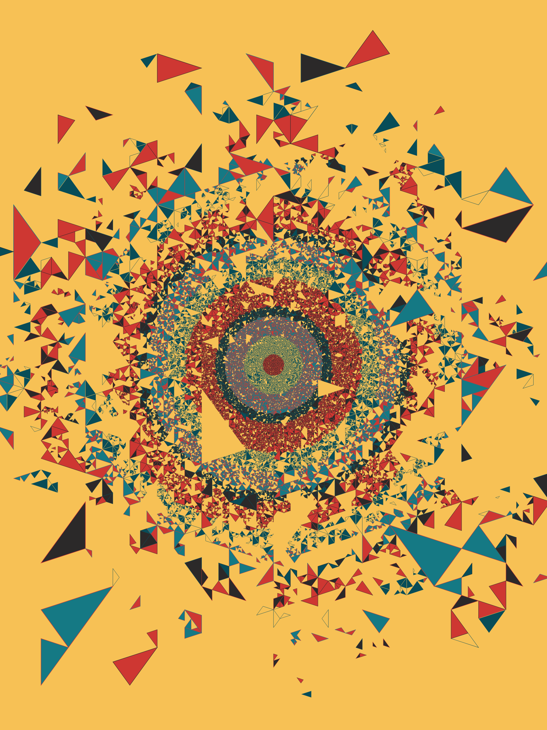 Art Blocks - Art Blocks v2 - Ode to Penrose #282 - NFT # 307000282