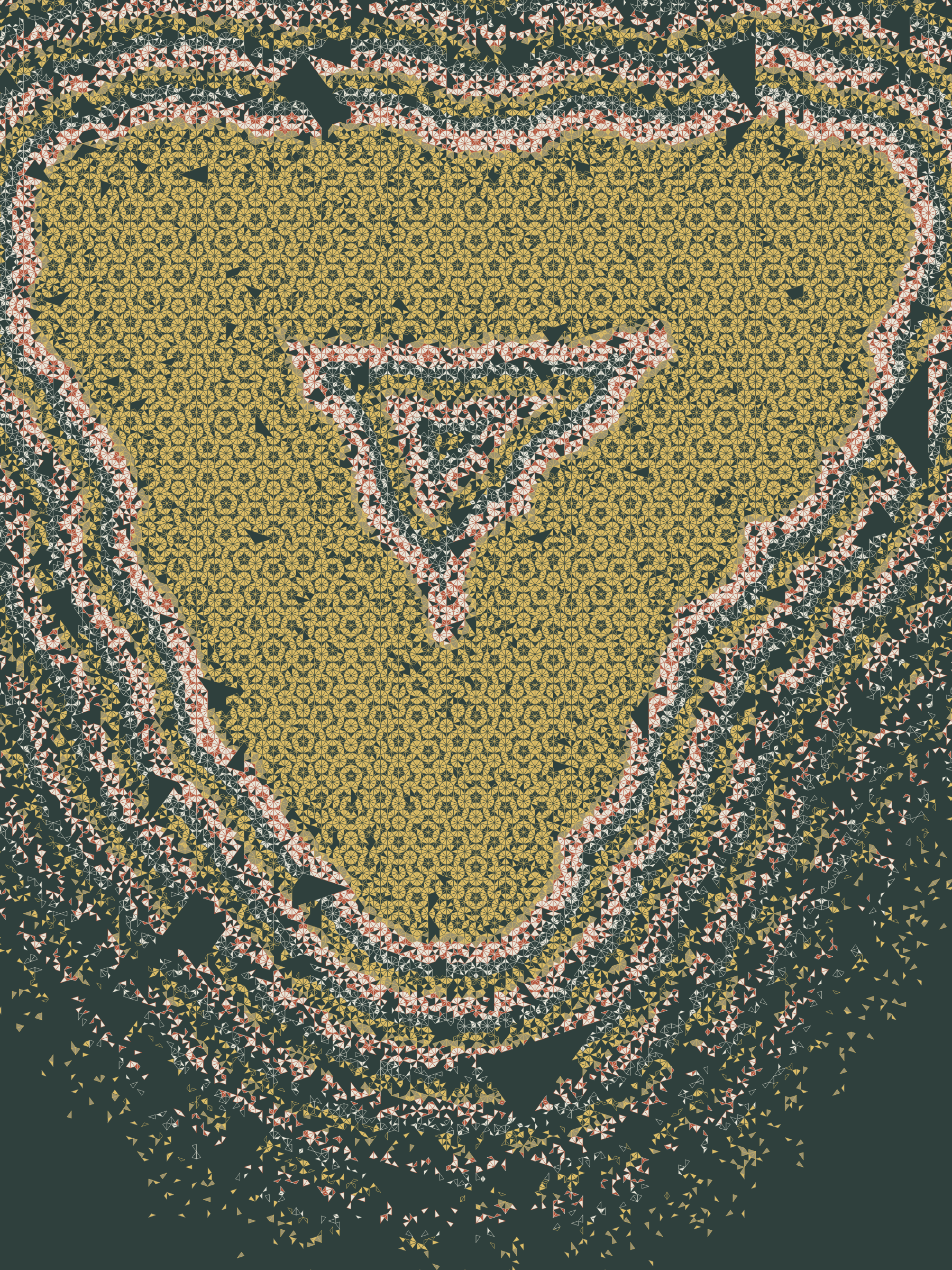 Art Blocks - Art Blocks v2 - Ode to Penrose #284 - NFT # 307000284