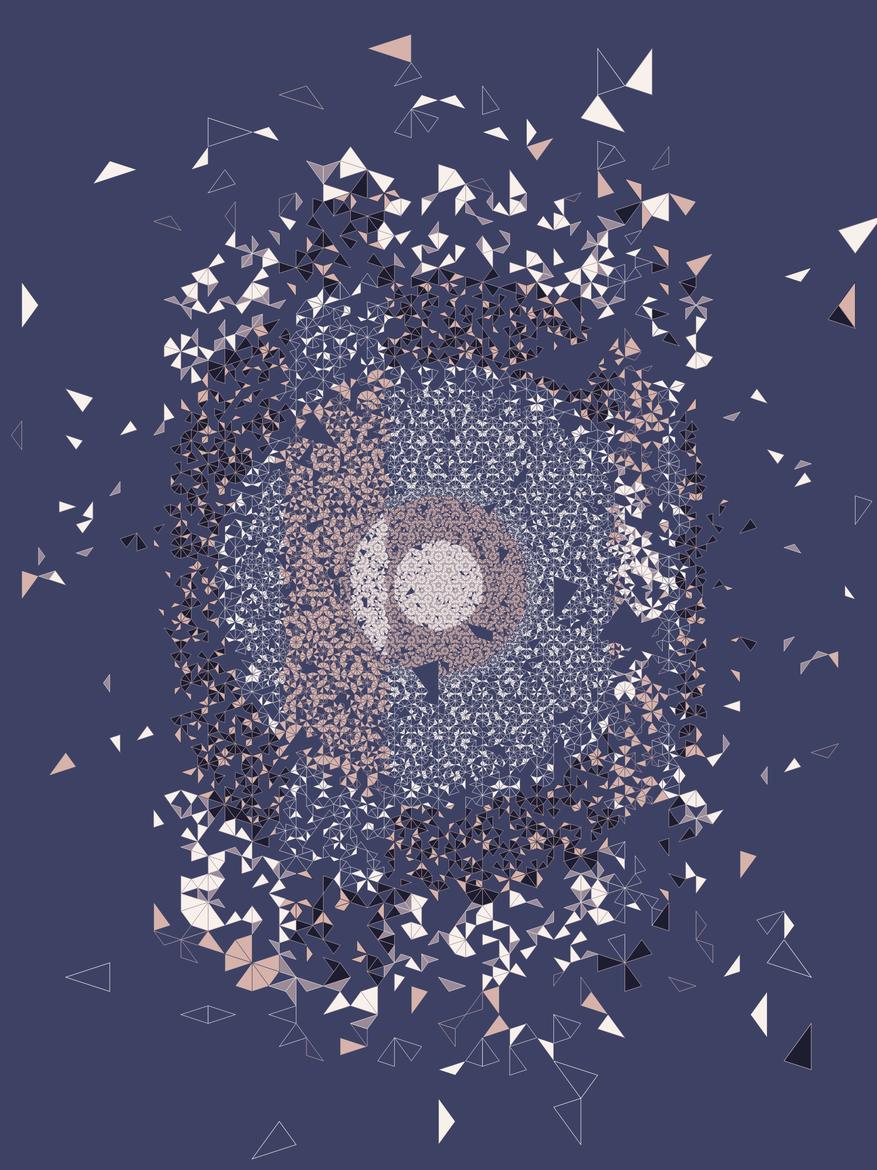 Art Blocks - Art Blocks v2 - Ode to Penrose #287 - NFT # 307000287