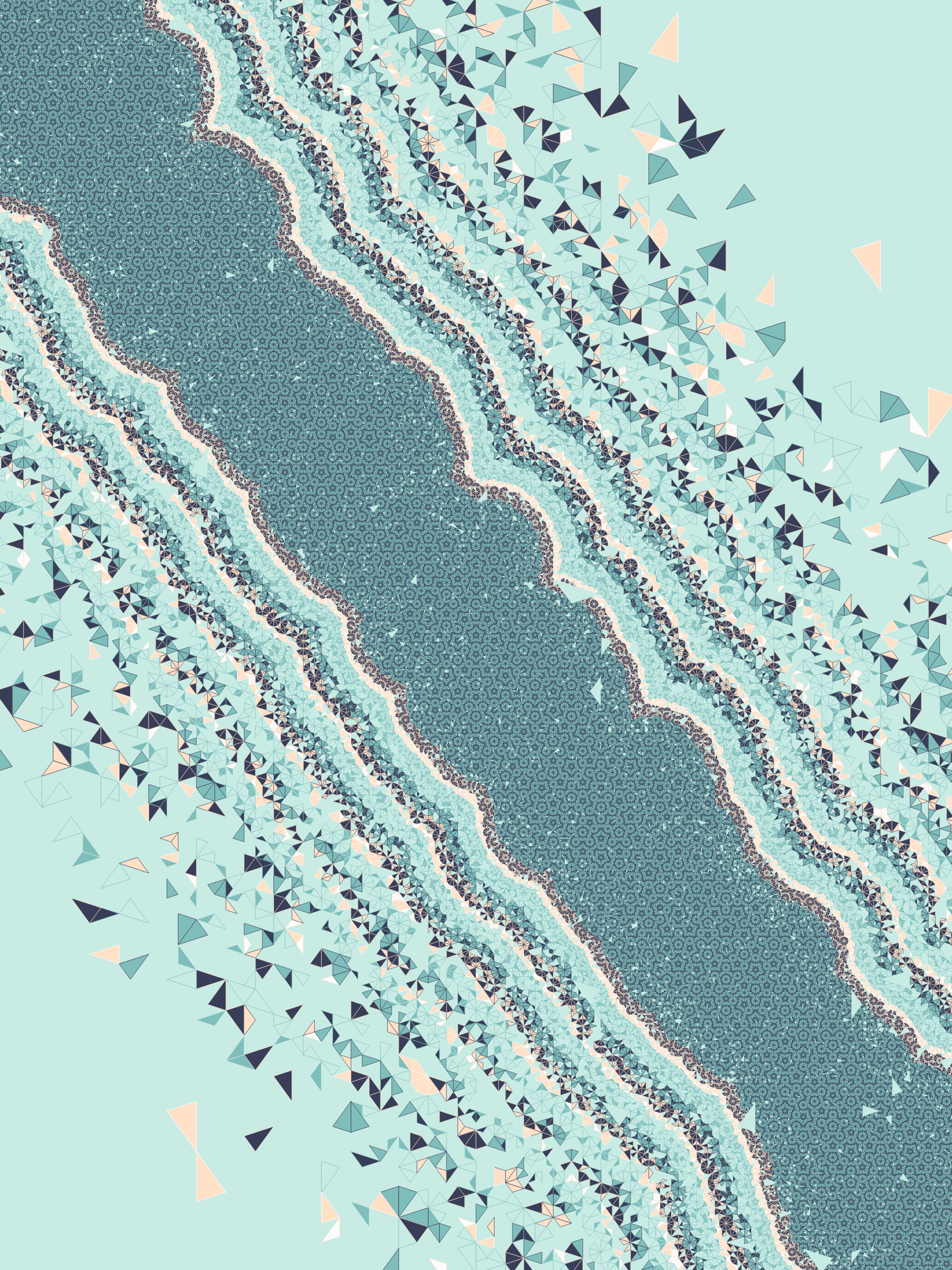 Art Blocks - Art Blocks v2 - Ode to Penrose #290 - NFT # 307000290