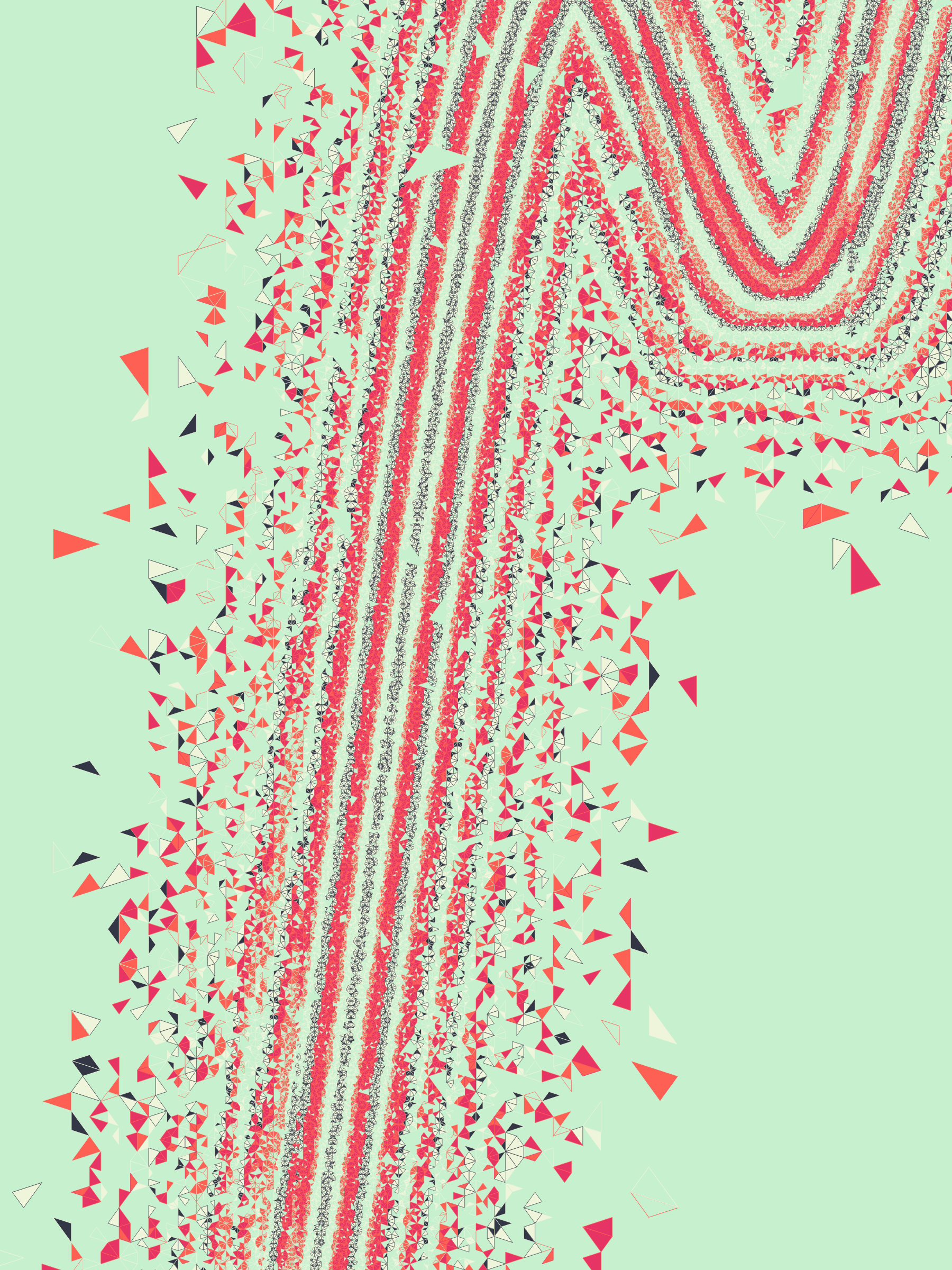 Art Blocks - Art Blocks v2 - Ode to Penrose #296 - NFT # 307000296