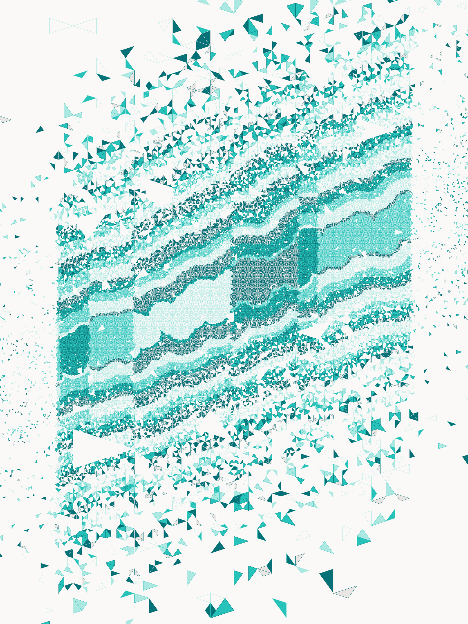 Art Blocks - Art Blocks v2 - Ode to Penrose #298 - NFT # 307000298