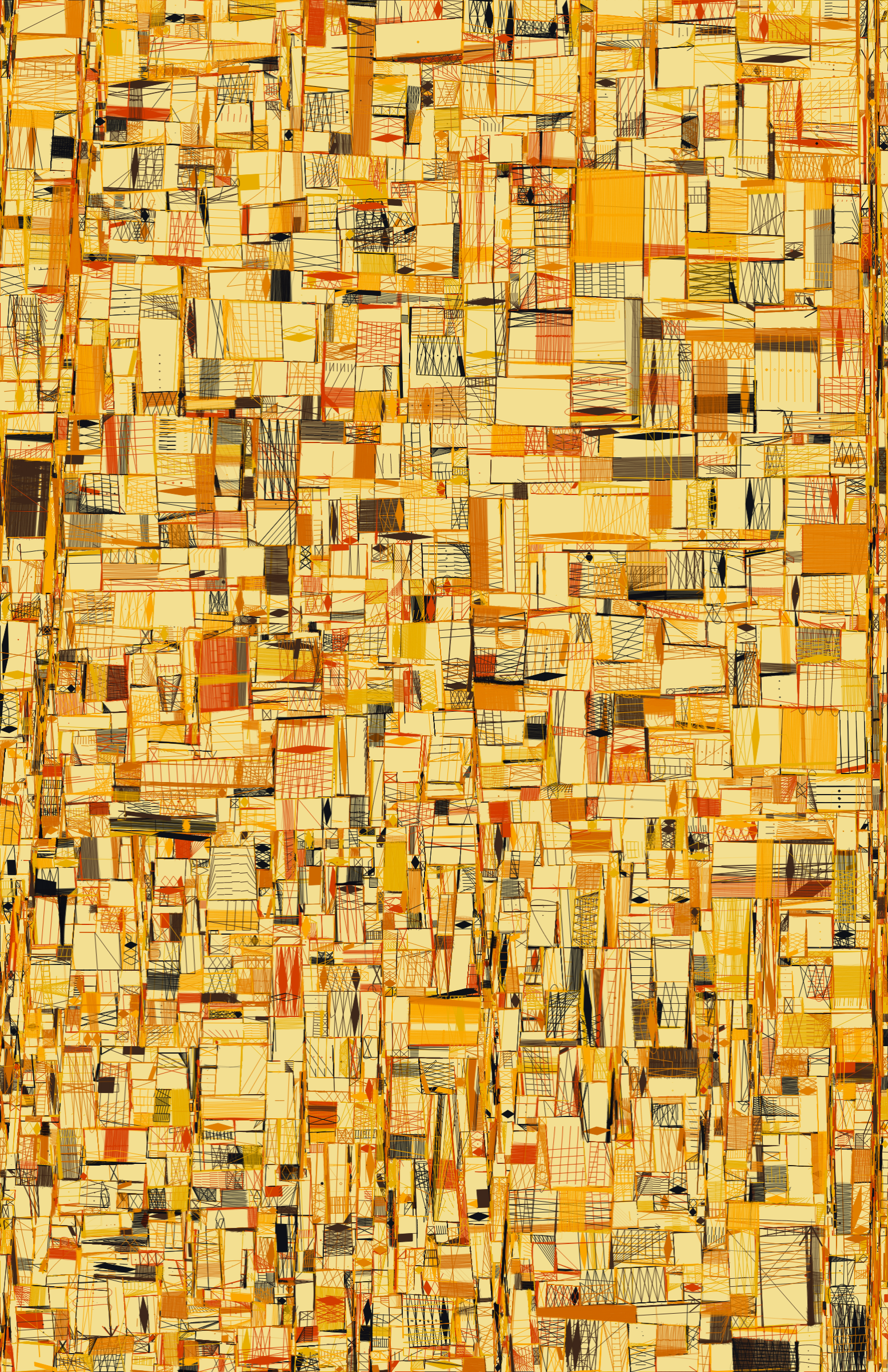 Art Blocks - Art Blocks v2 - 100 PRINT #4 - NFT # 310000004