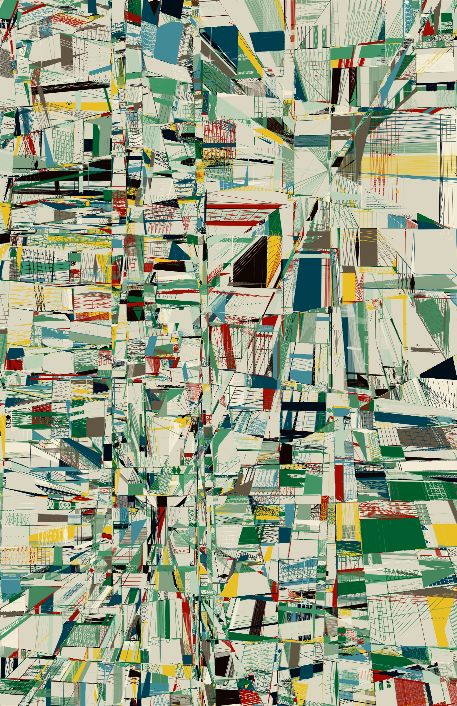 Art Blocks - Art Blocks v2 - 100 PRINT #9 - NFT # 310000009