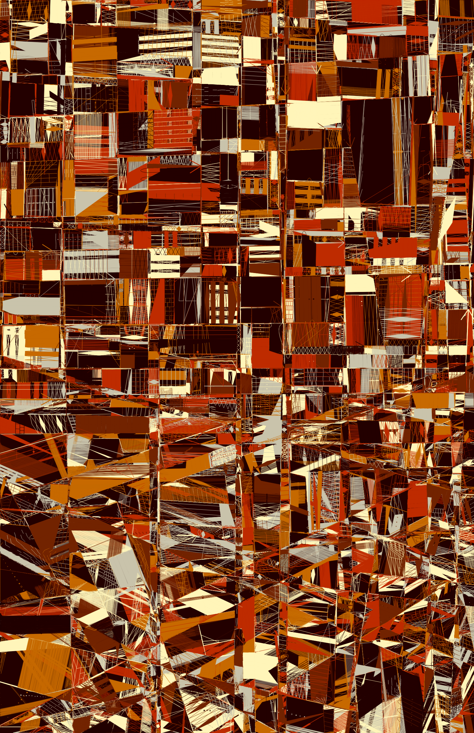 Art Blocks - Art Blocks v2 - 100 PRINT #17 - NFT # 310000017