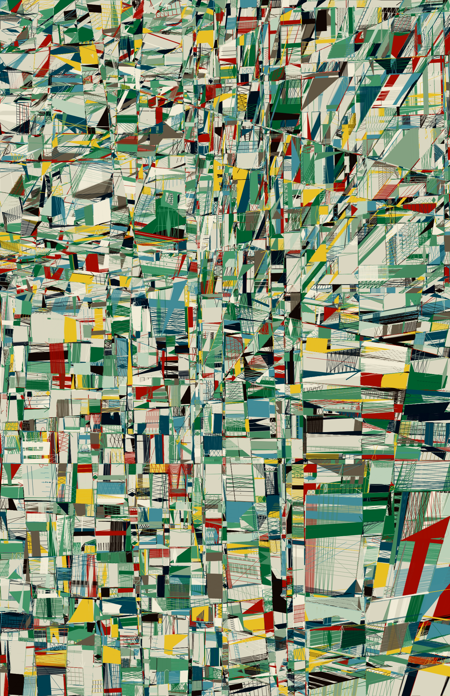 Art Blocks - Art Blocks v2 - 100 PRINT #23 - NFT # 310000023