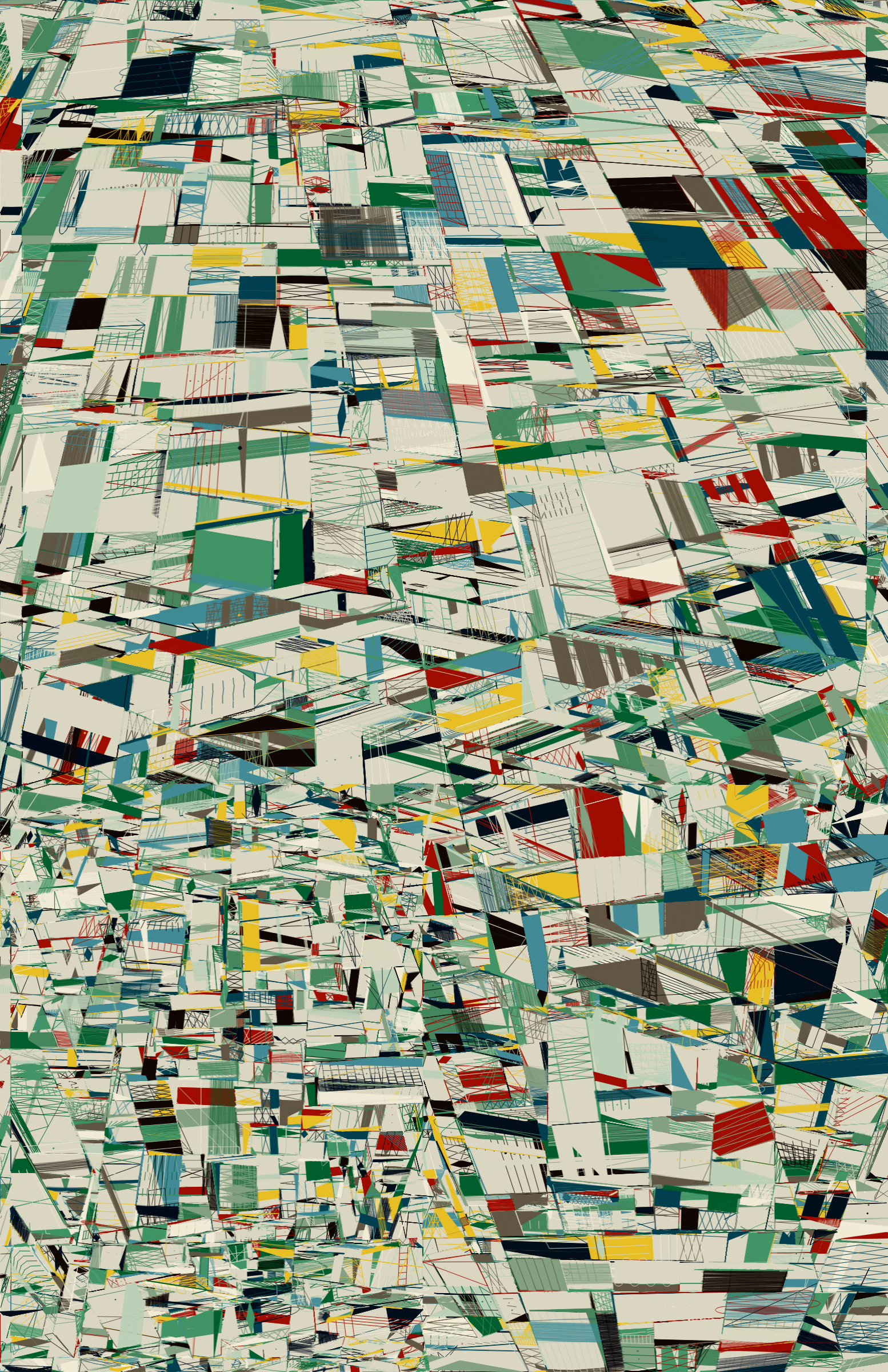 Art Blocks - Art Blocks v2 - 100 PRINT #24 - NFT # 310000024