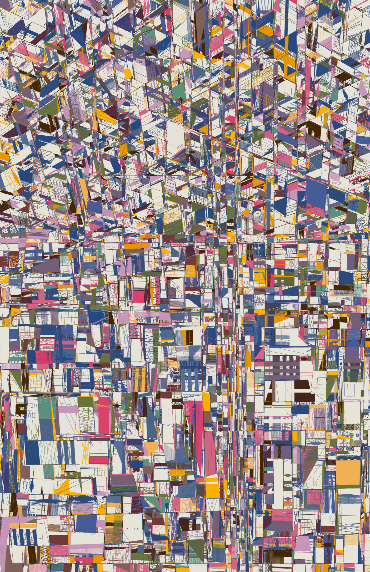 Art Blocks - Art Blocks v2 - 100 PRINT #29 - NFT # 310000029