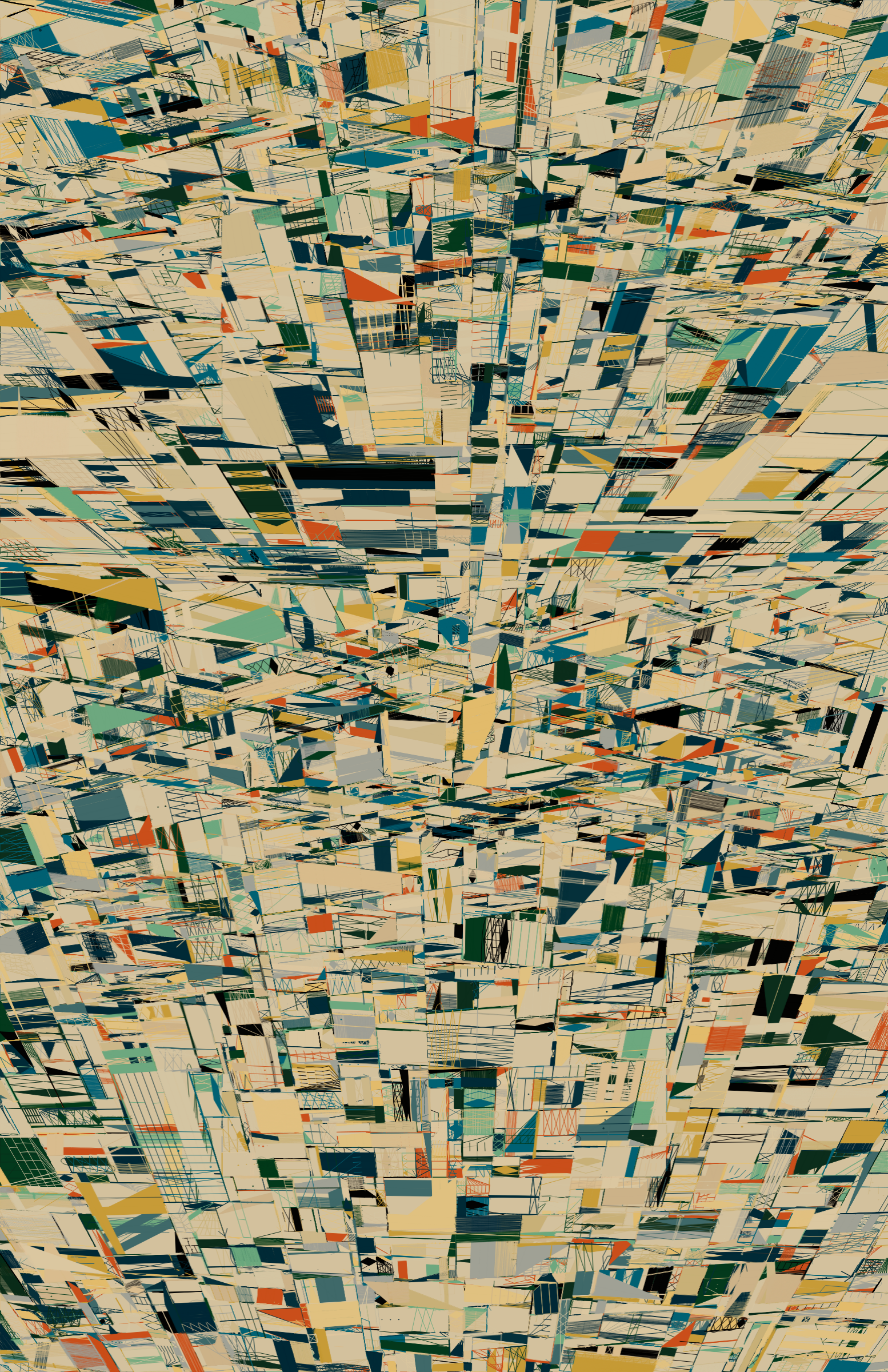 Art Blocks - Art Blocks v2 - 100 PRINT #30 - NFT # 310000030