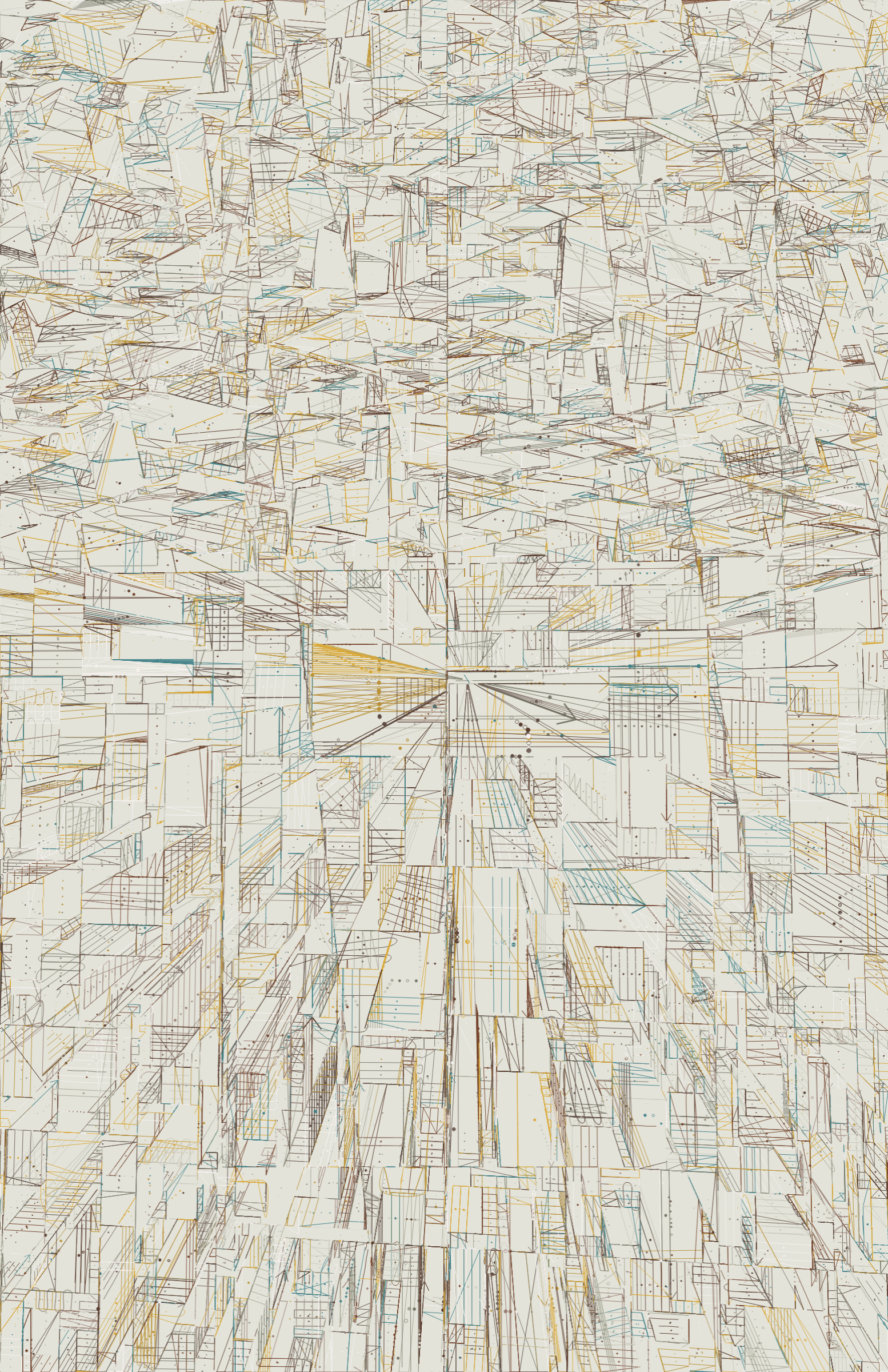 Art Blocks - Art Blocks v2 - 100 PRINT #33 - NFT # 310000033