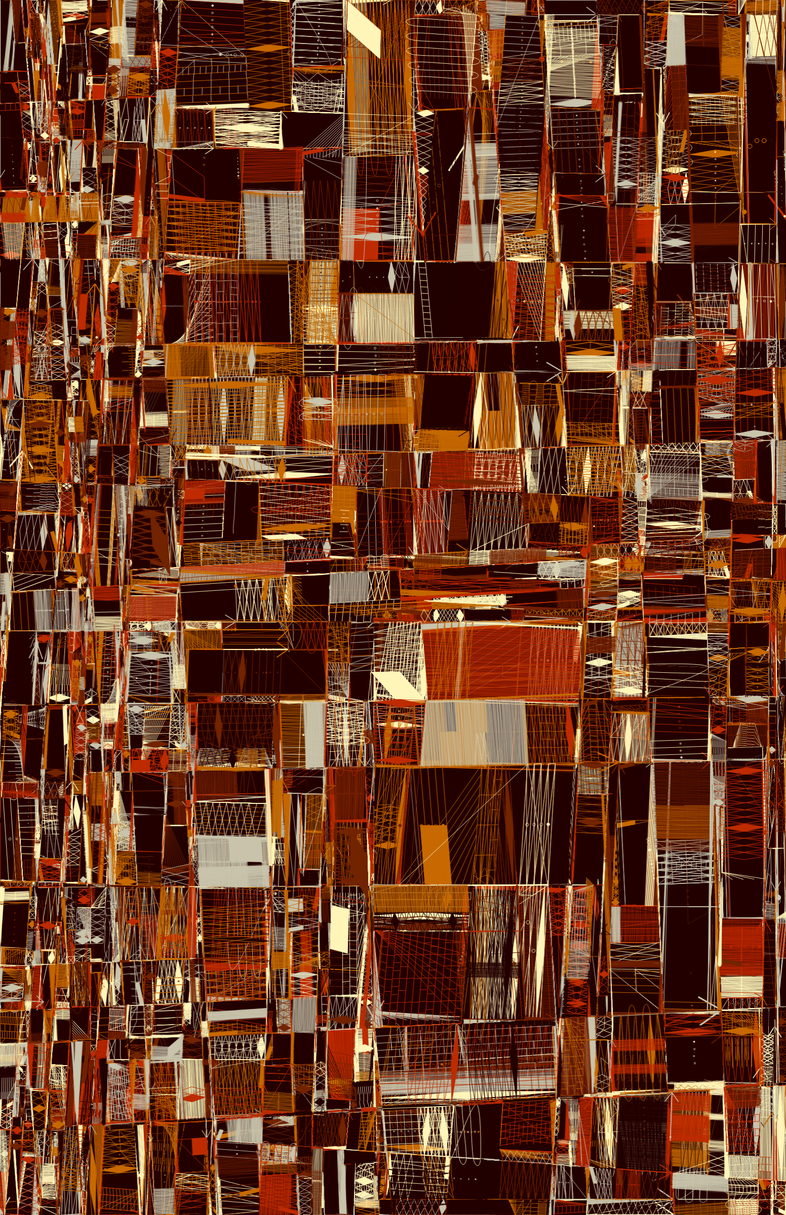 Art Blocks - Art Blocks v2 - 100 PRINT #35 - NFT # 310000035