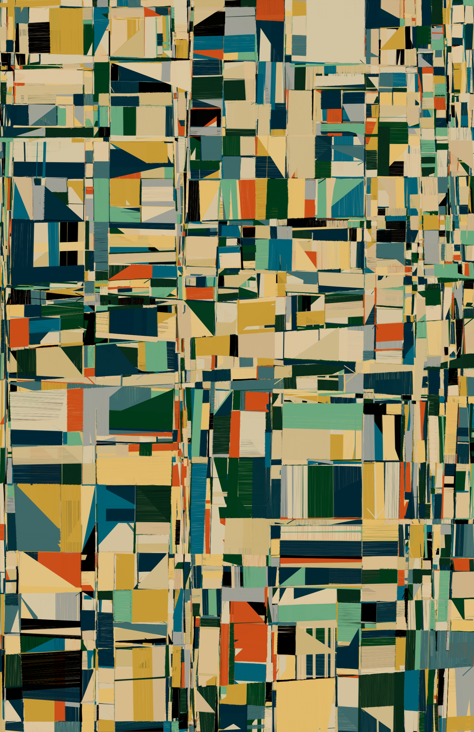 Art Blocks - Art Blocks v2 - 100 PRINT #37 - NFT # 310000037