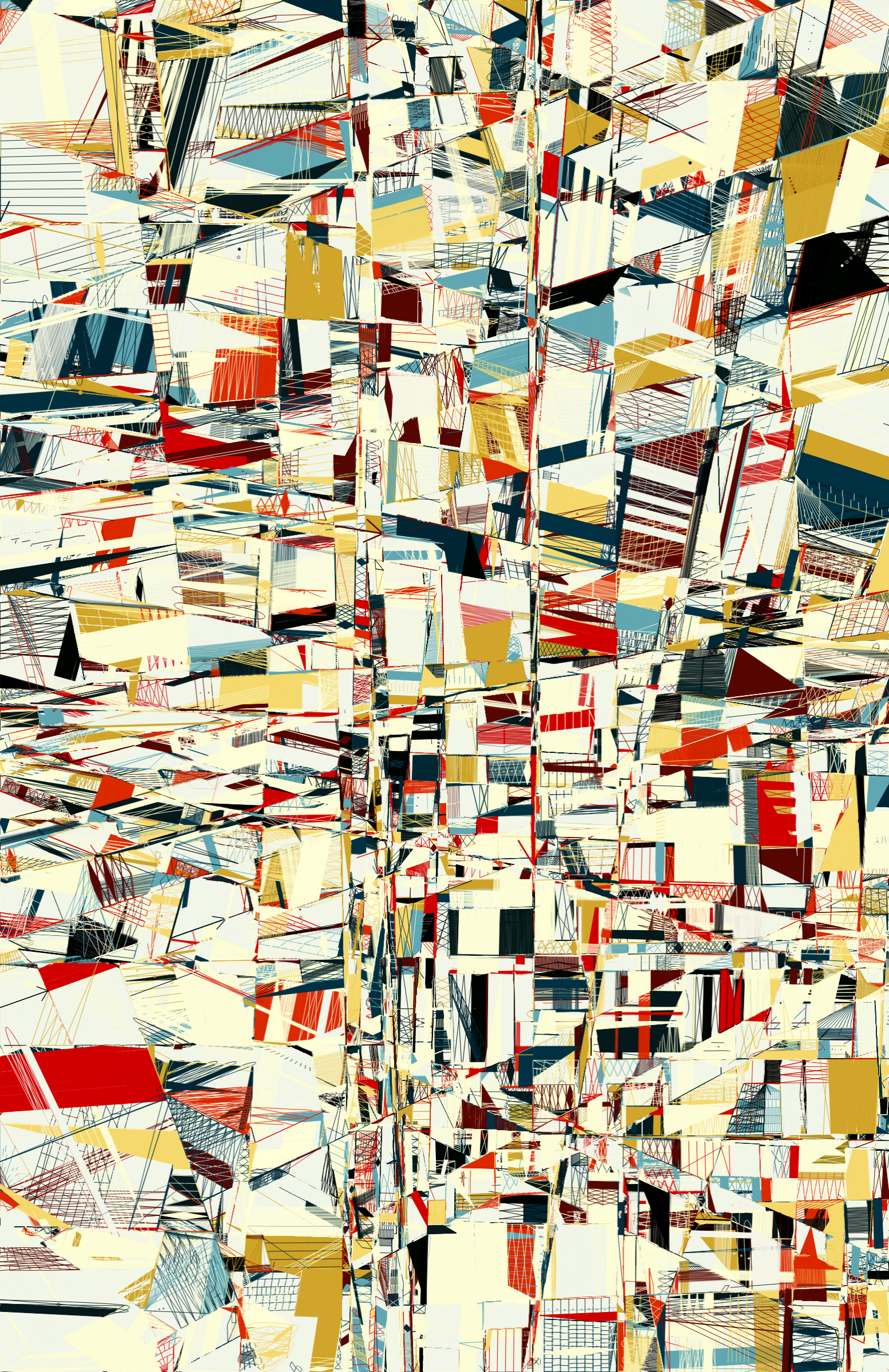 Art Blocks - Art Blocks v2 - 100 PRINT #38 - NFT # 310000038