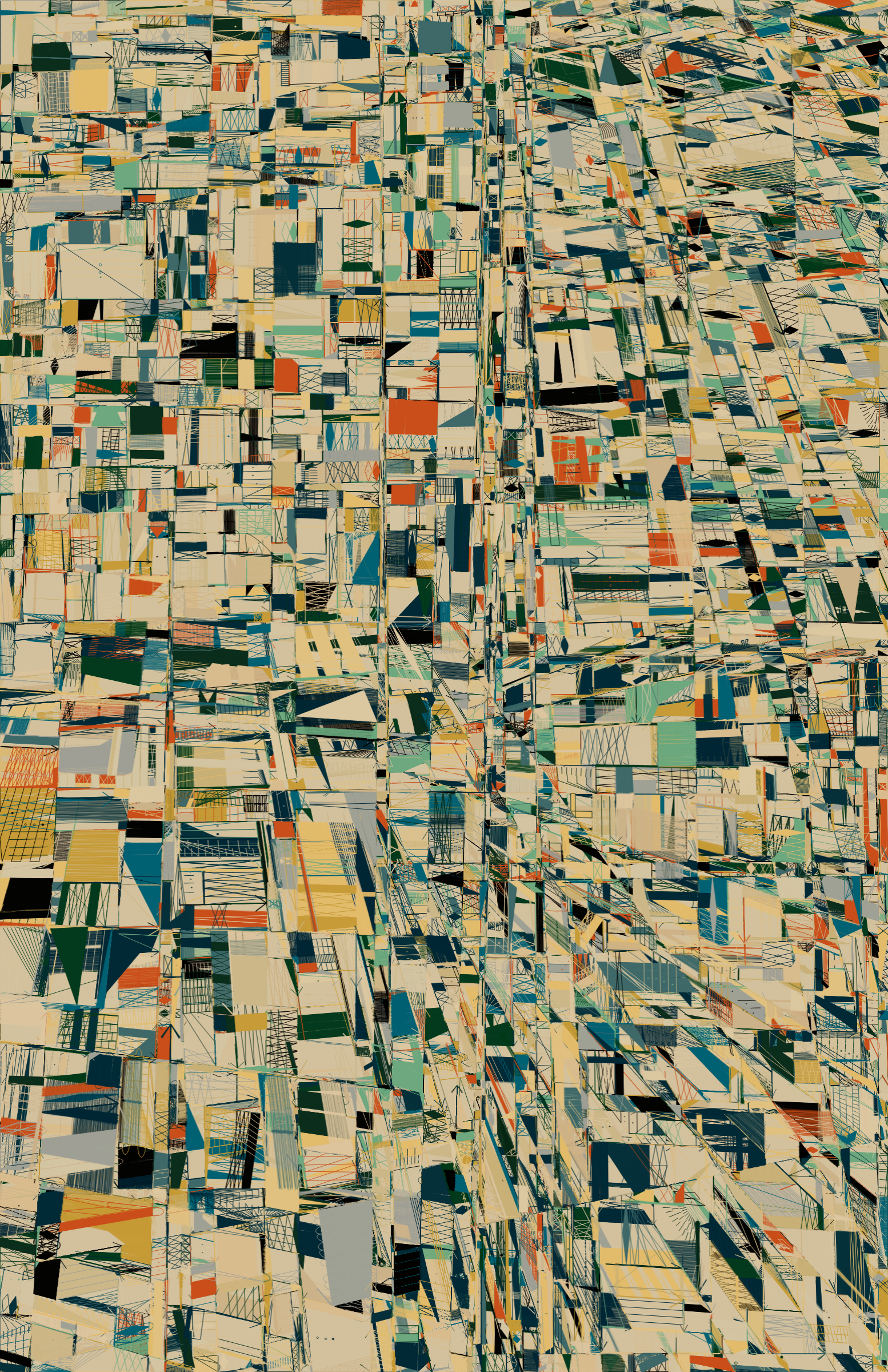 Art Blocks - Art Blocks v2 - 100 PRINT #40 - NFT # 310000040