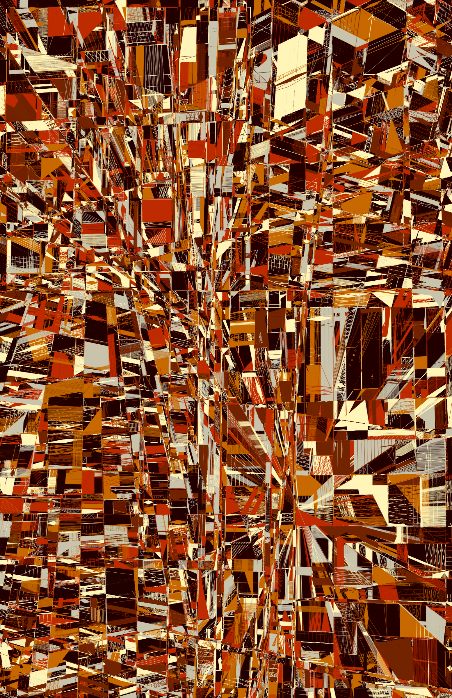 Art Blocks - Art Blocks v2 - 100 PRINT #41 - NFT # 310000041