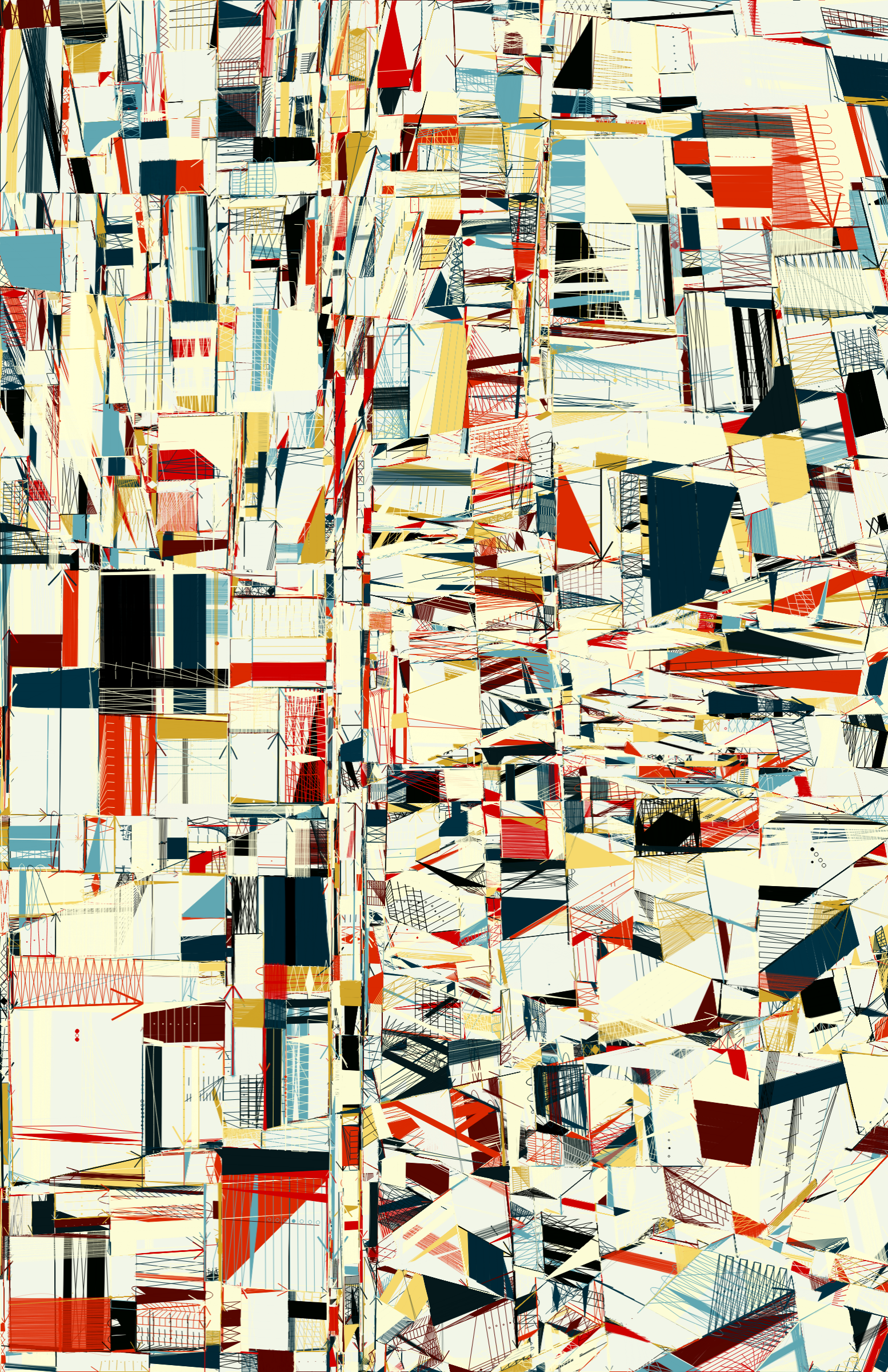 Art Blocks - Art Blocks v2 - 100 PRINT #55 - NFT # 310000055