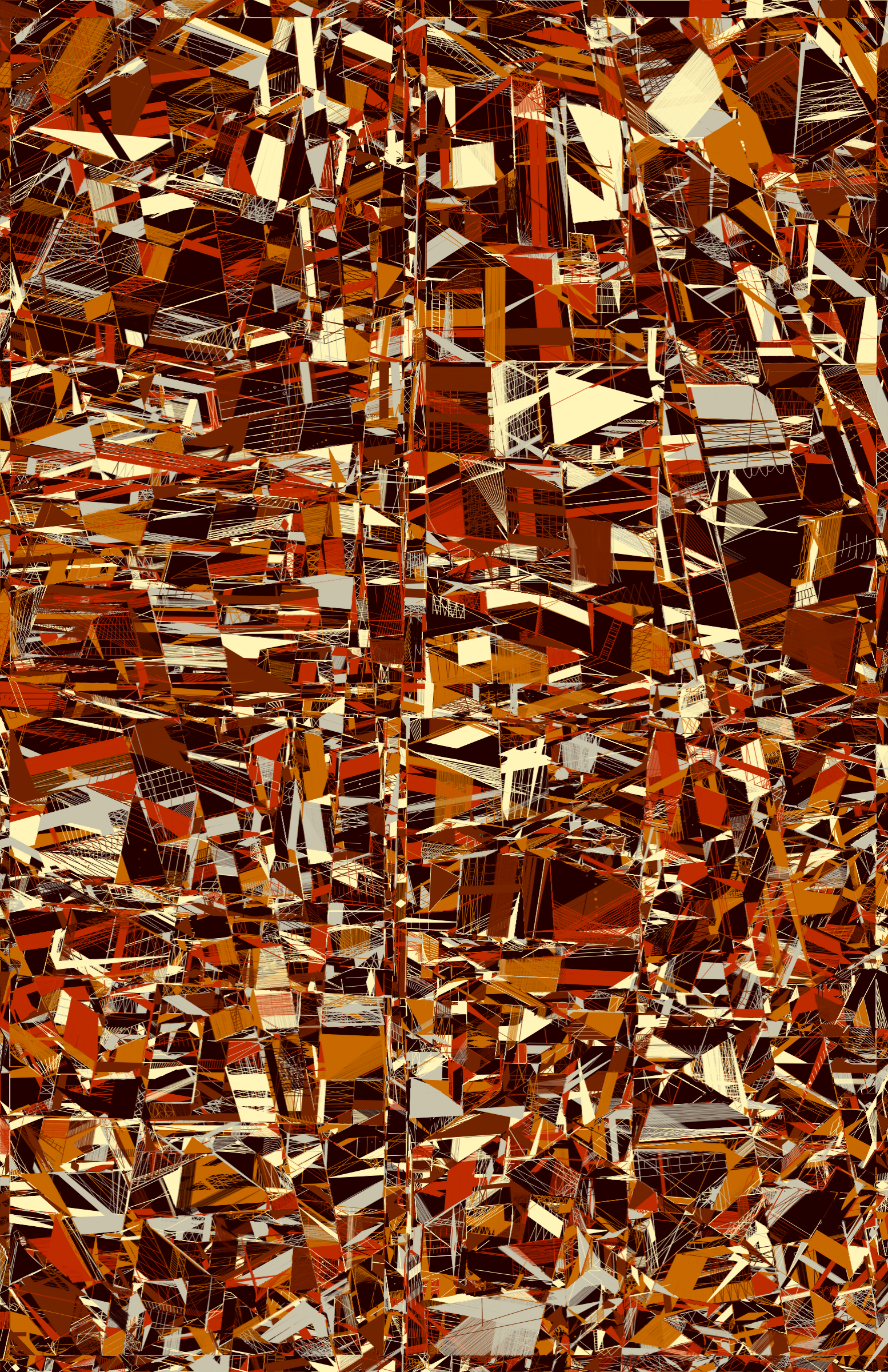 Art Blocks - Art Blocks v2 - 100 PRINT #58 - NFT # 310000058