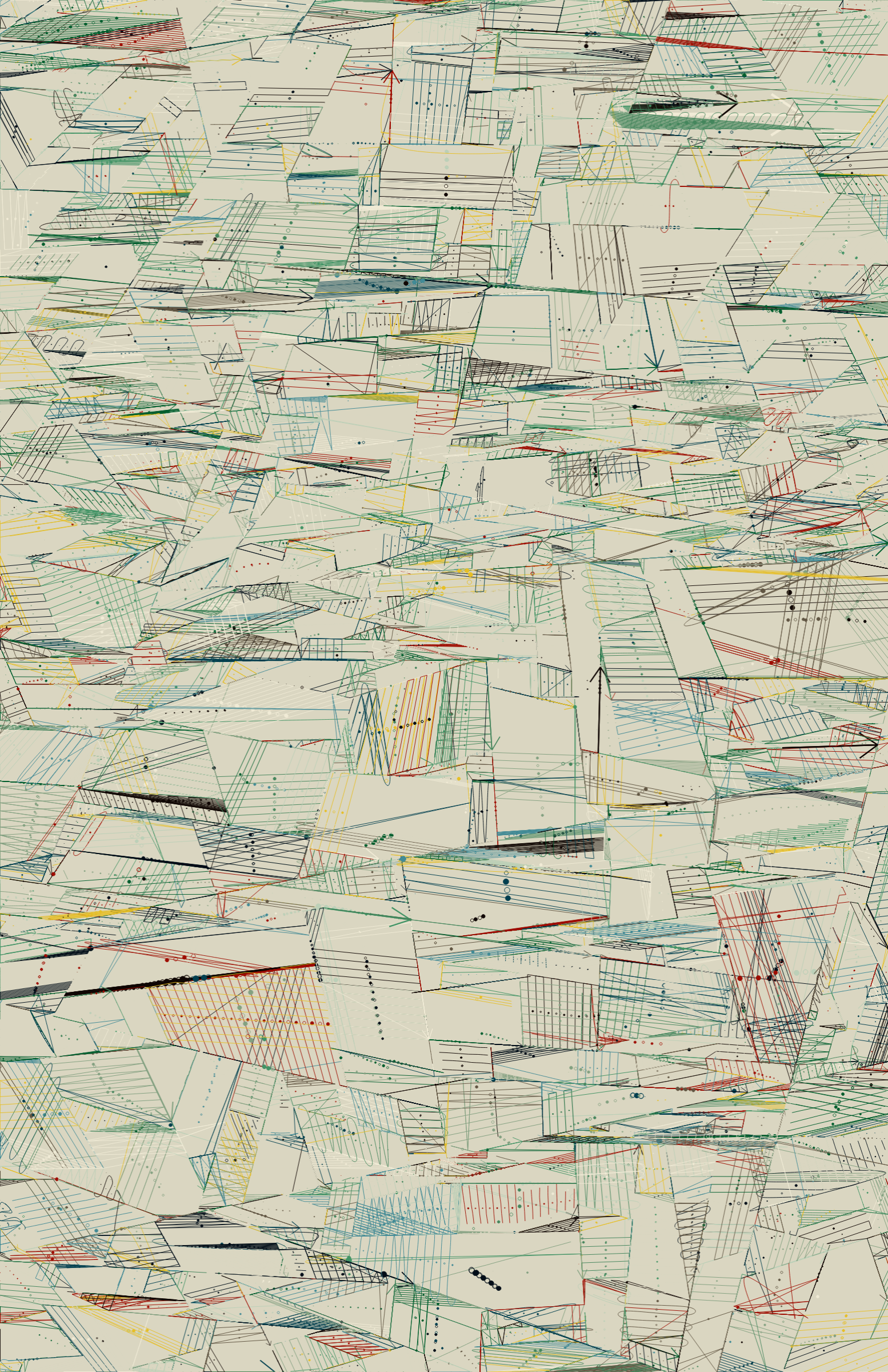 Art Blocks - Art Blocks v2 - 100 PRINT #60 - NFT # 310000060