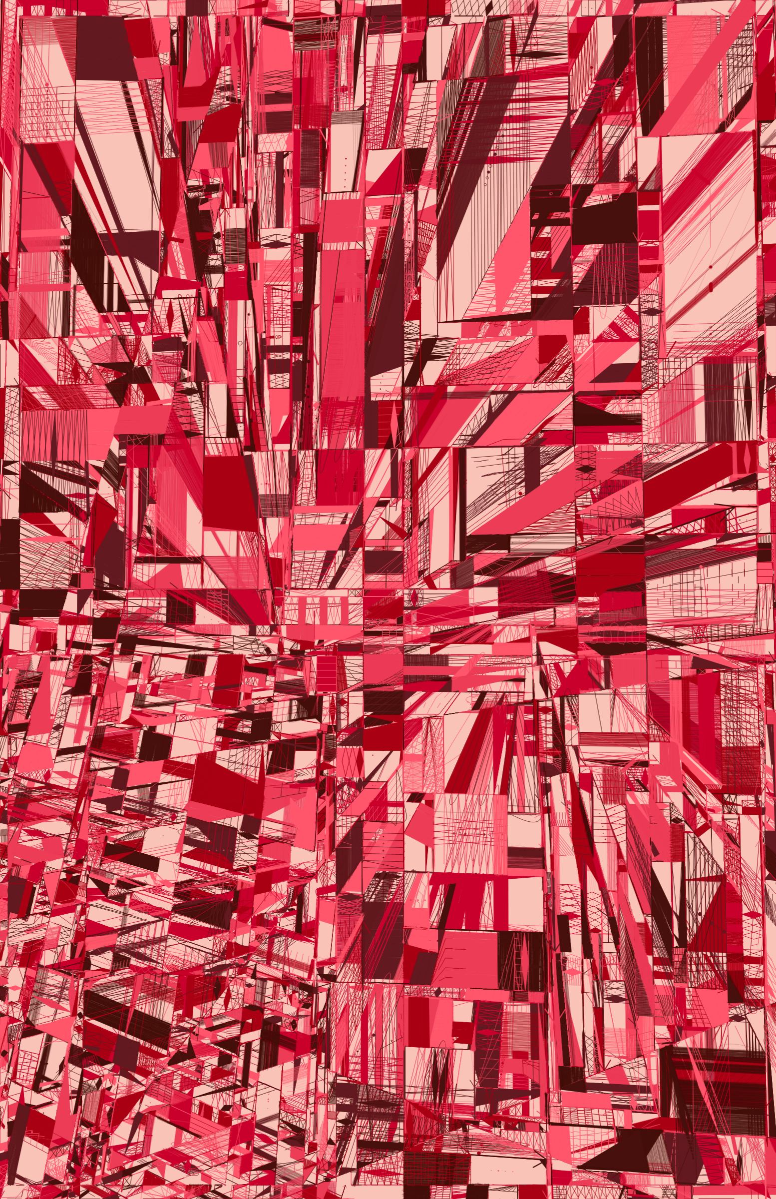 Art Blocks - Art Blocks v2 - 100 PRINT #62 - NFT # 310000062