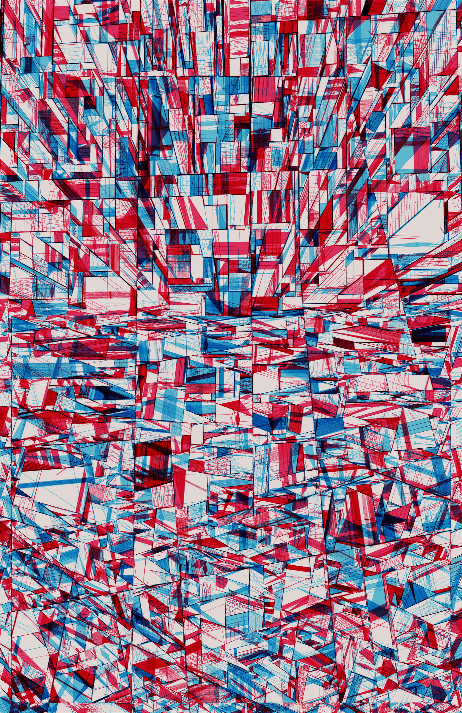 Art Blocks - Art Blocks v2 - 100 PRINT #63 - NFT # 310000063