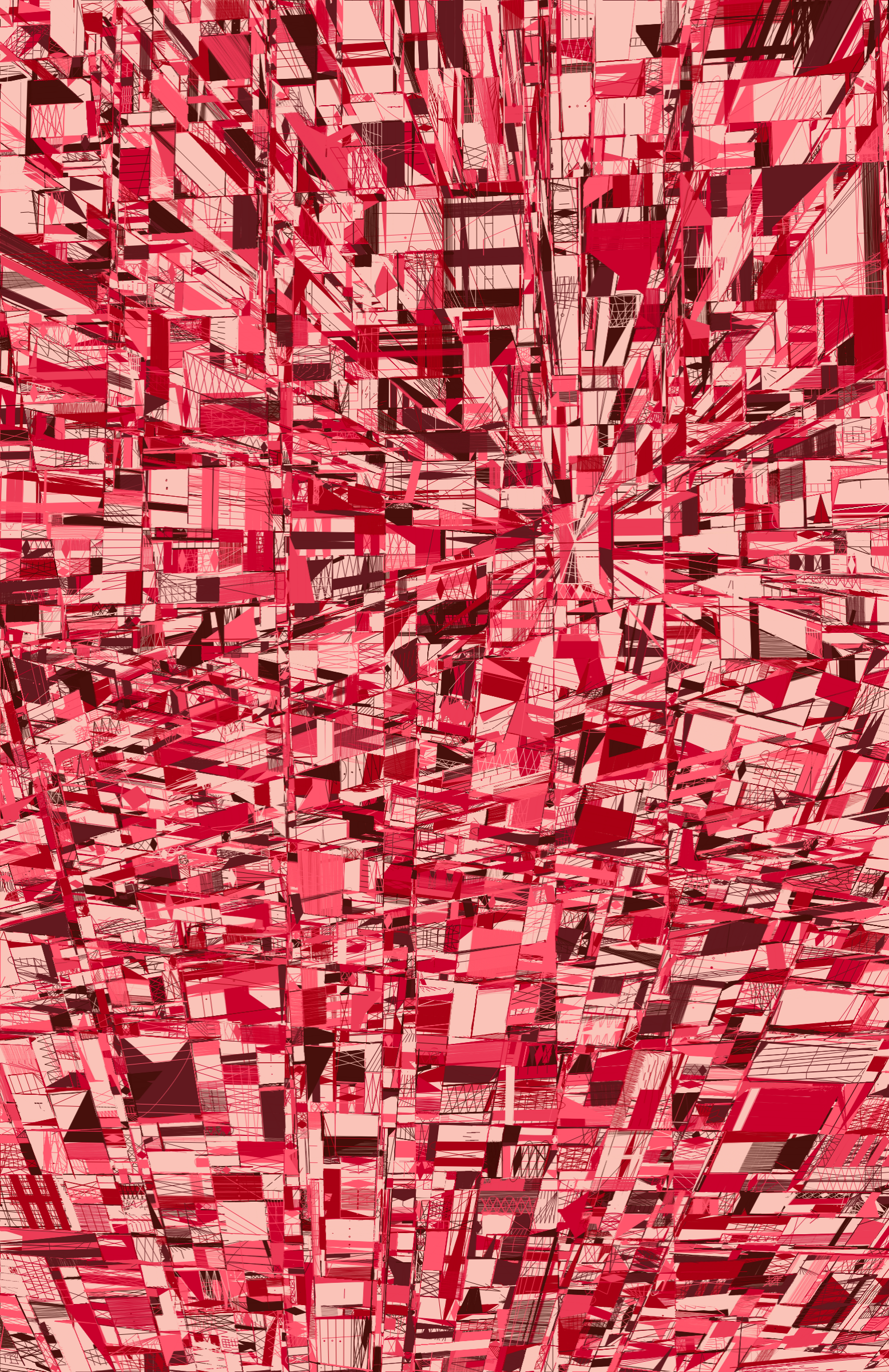 Art Blocks - Art Blocks v2 - 100 PRINT #64 - NFT # 310000064