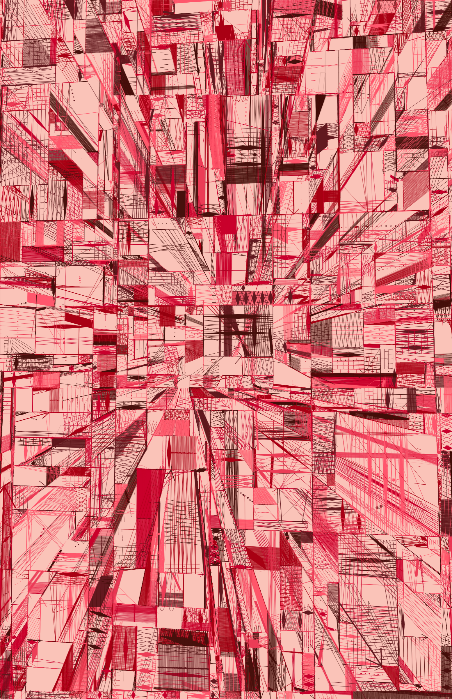 Art Blocks - Art Blocks v2 - 100 PRINT #67 - NFT # 310000067