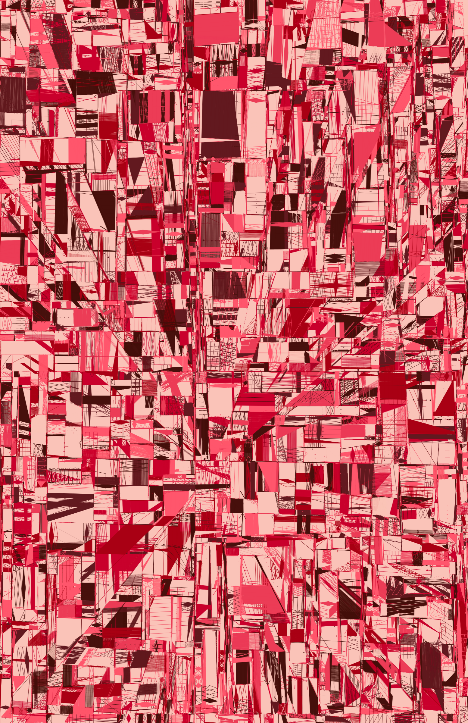 Art Blocks - Art Blocks v2 - 100 PRINT #69 - NFT # 310000069