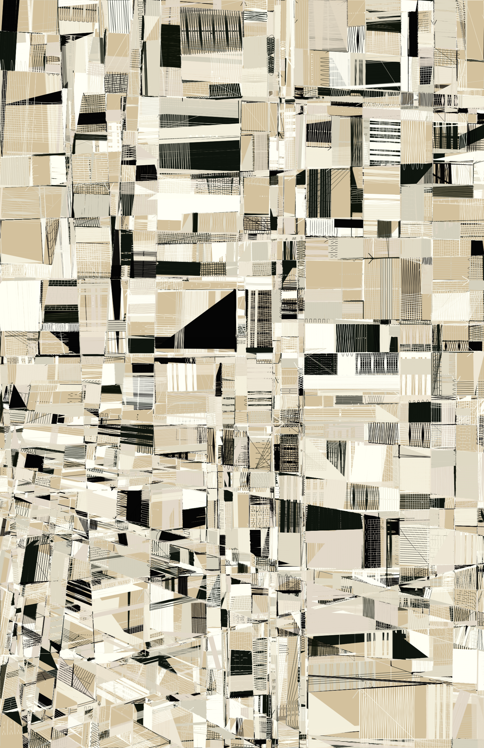 Art Blocks - Art Blocks v2 - 100 PRINT #70 - NFT # 310000070