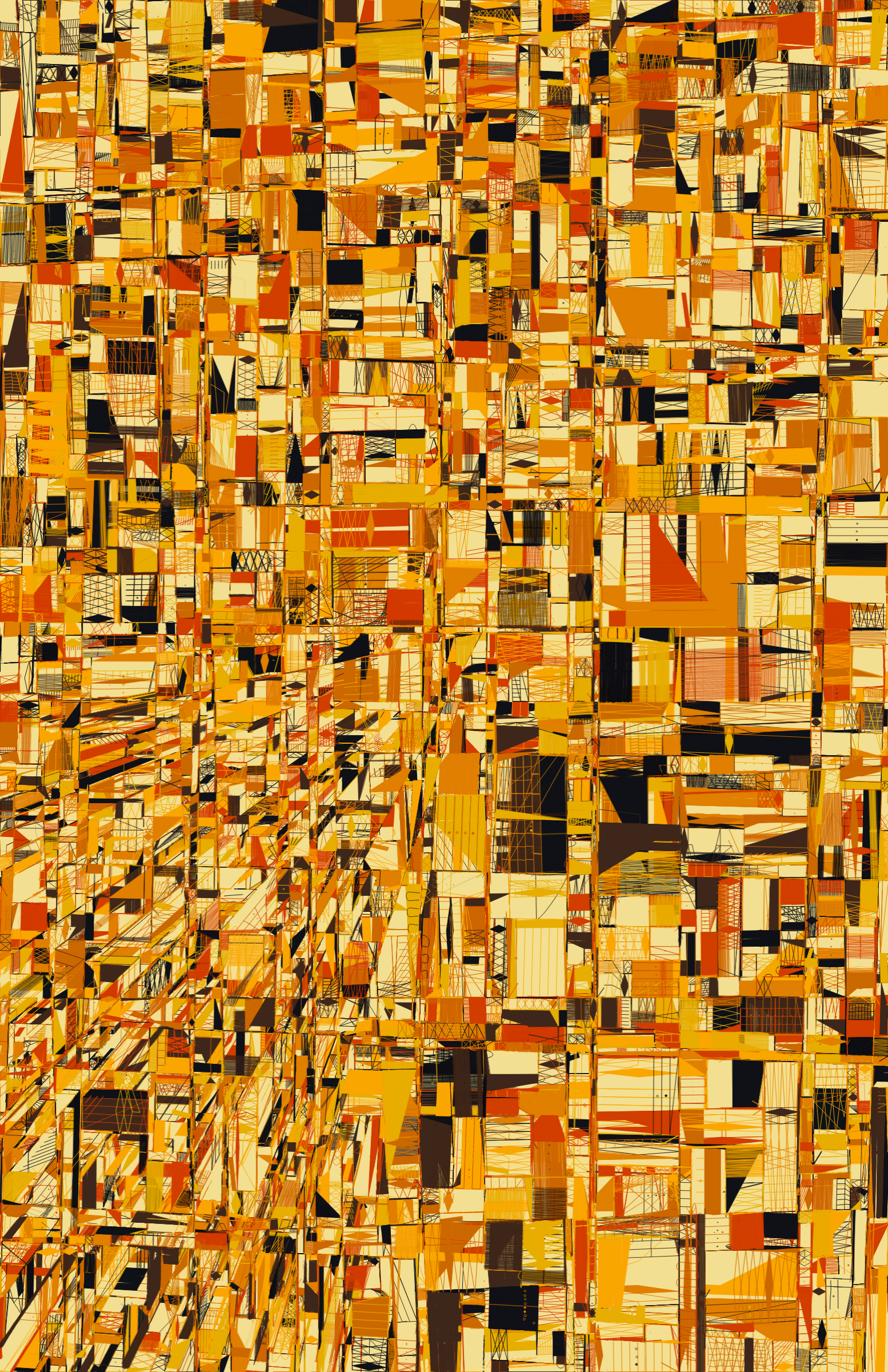 Art Blocks - Art Blocks v2 - 100 PRINT #85 - NFT # 310000085