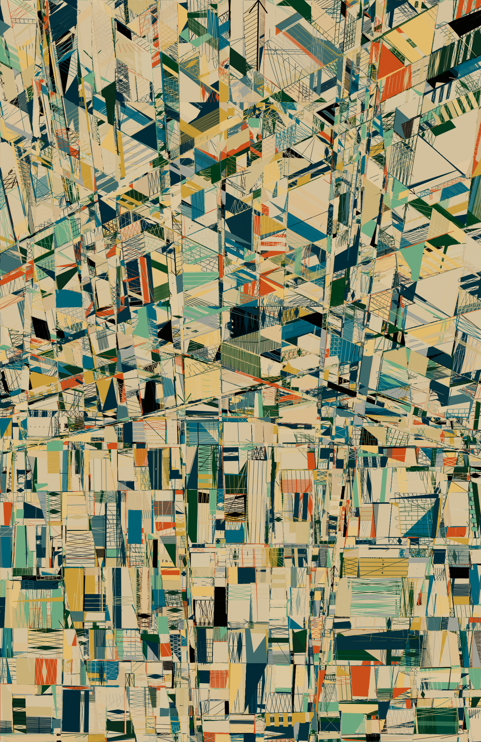 Art Blocks - Art Blocks v2 - 100 PRINT #86 - NFT # 310000086