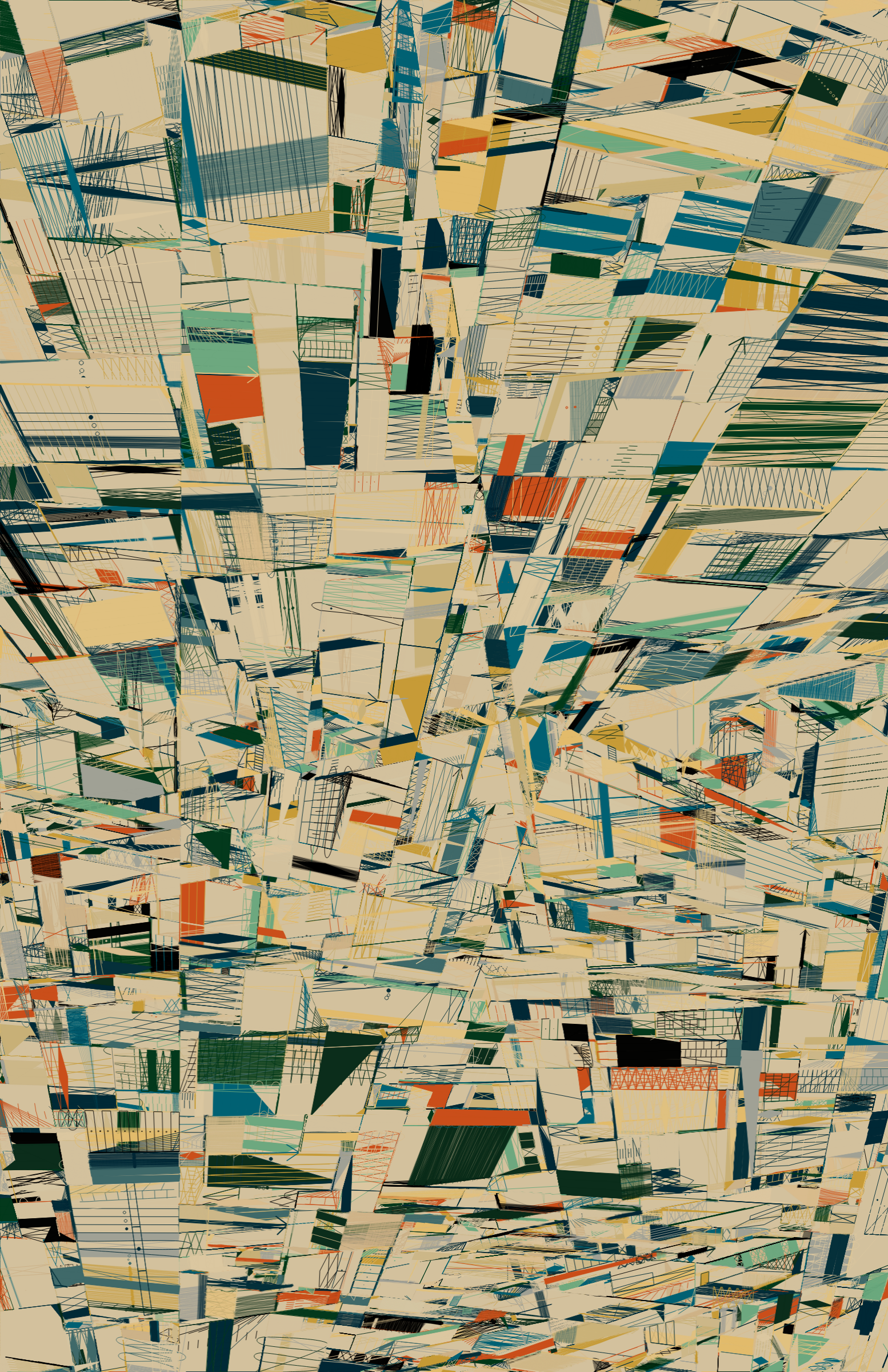 Art Blocks - Art Blocks v2 - 100 PRINT #90 - NFT # 310000090