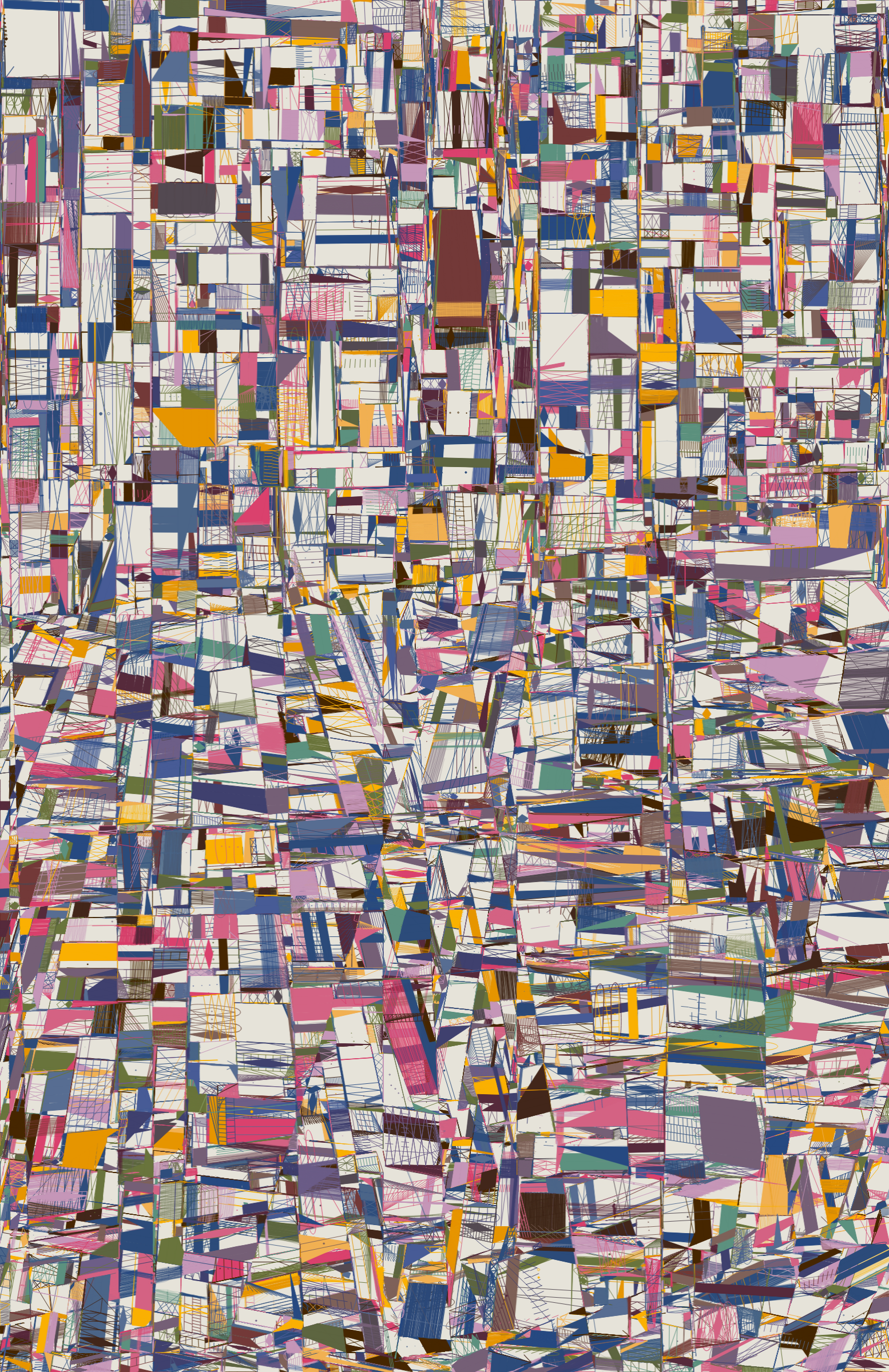 Art Blocks - Art Blocks v2 - 100 PRINT #94 - NFT # 310000094