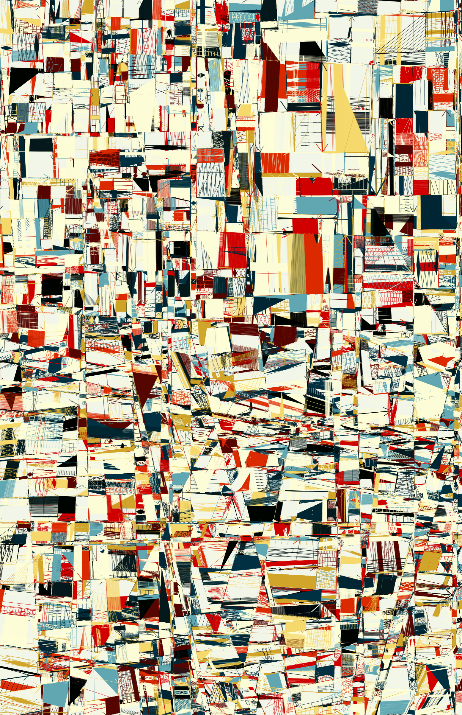 Art Blocks - Art Blocks v2 - 100 PRINT #98 - NFT # 310000098