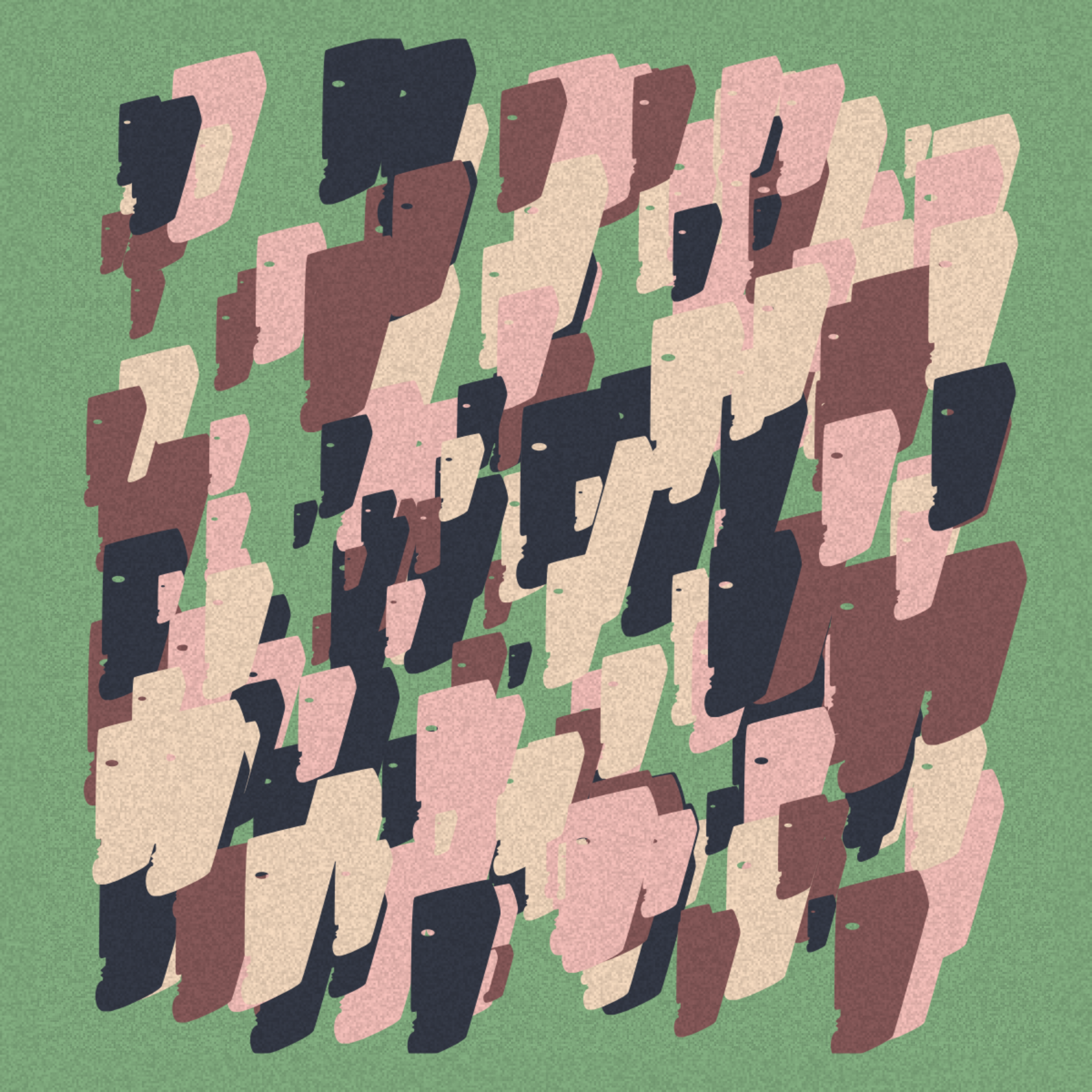 Art Blocks - Art Blocks v2 - Faceless #5 - NFT # 311000005